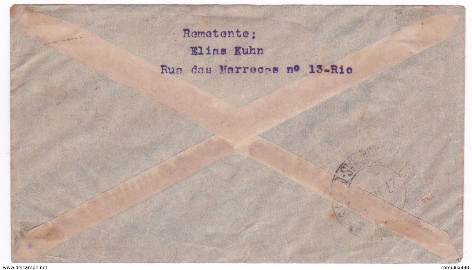 Brazil Rio De Janeiro - Bello Horizonte Panair 1937 First Flight Cover - Covers & Documents