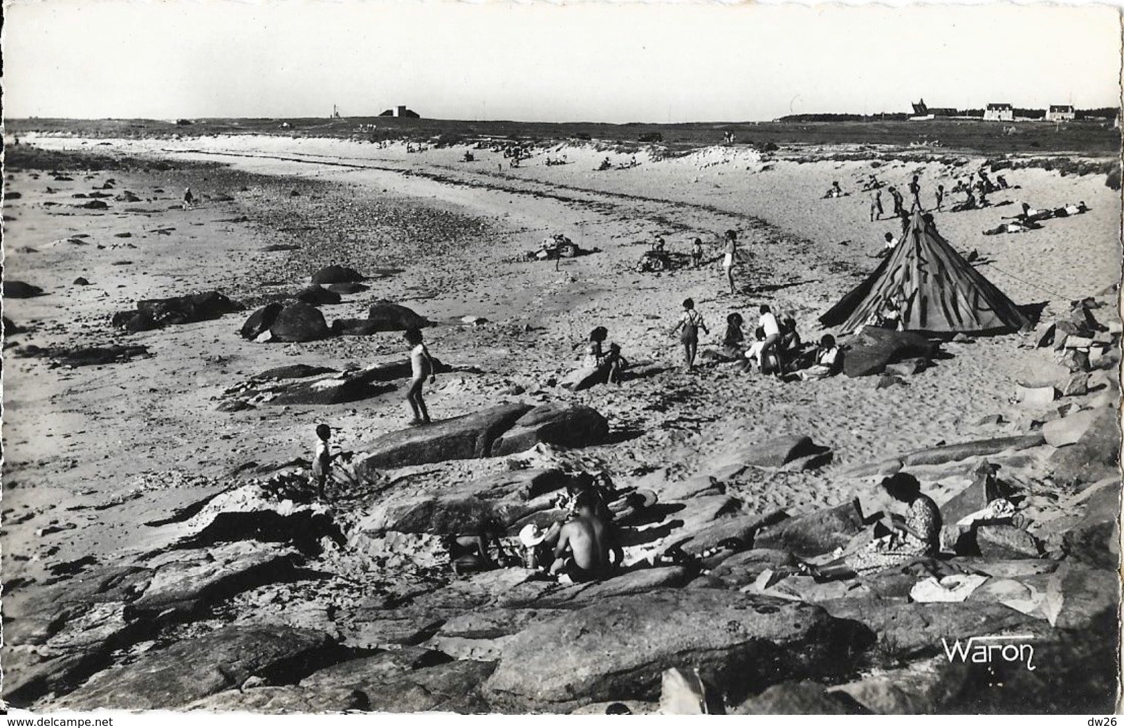 Ile Grande (Côtes D'Armor) - Plage De Toulenez - Edition Waron - Carte Non Circulée - Autres & Non Classés