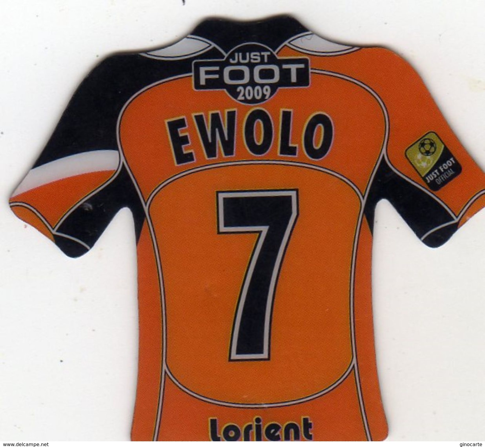 Magnet Magnets Maillot De Football Pitch Ewolo Lorient 2009 - Deportes