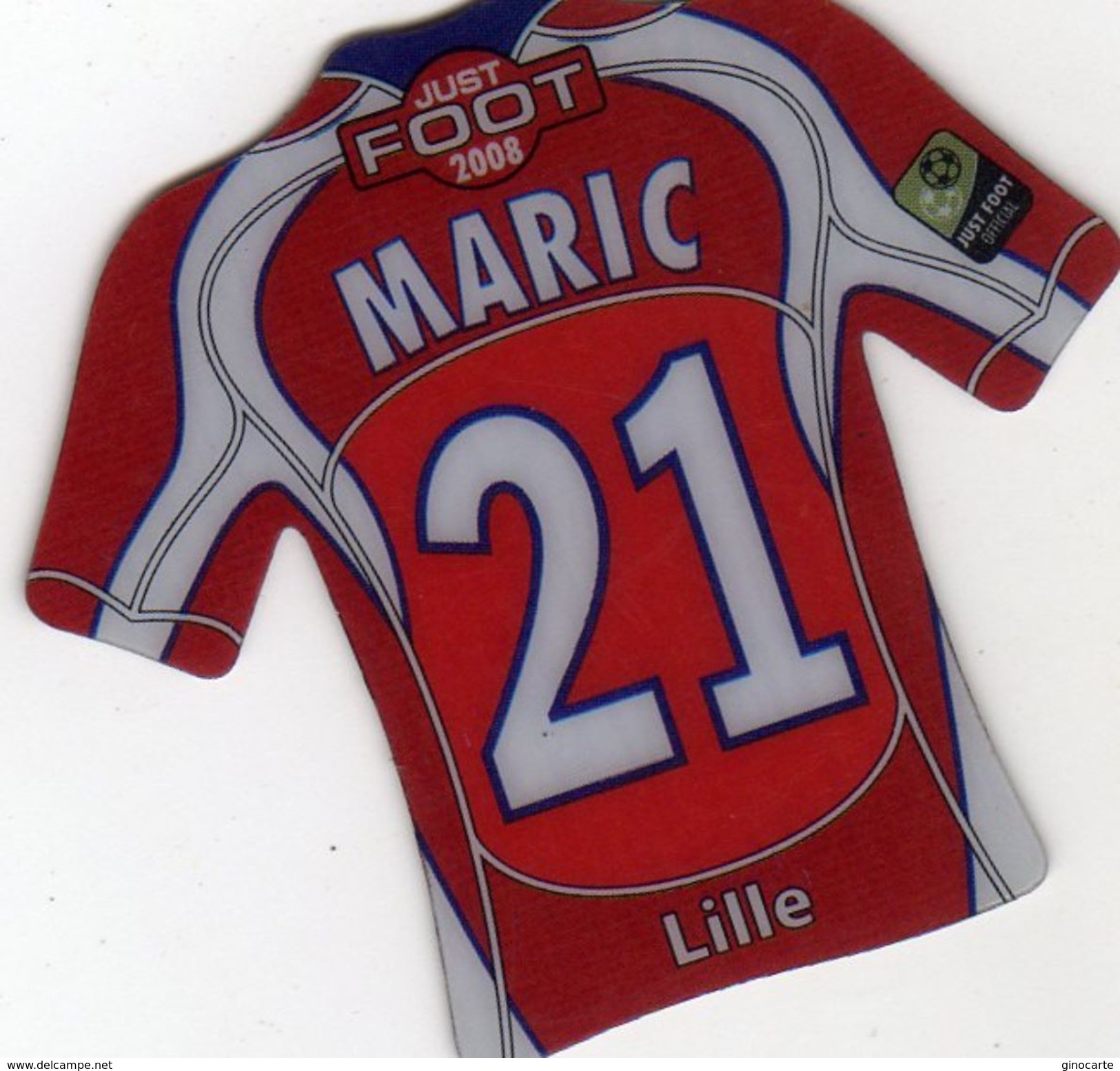 Magnet Magnets Maillot De Football Pitch Lille Maric 2008 - Sport