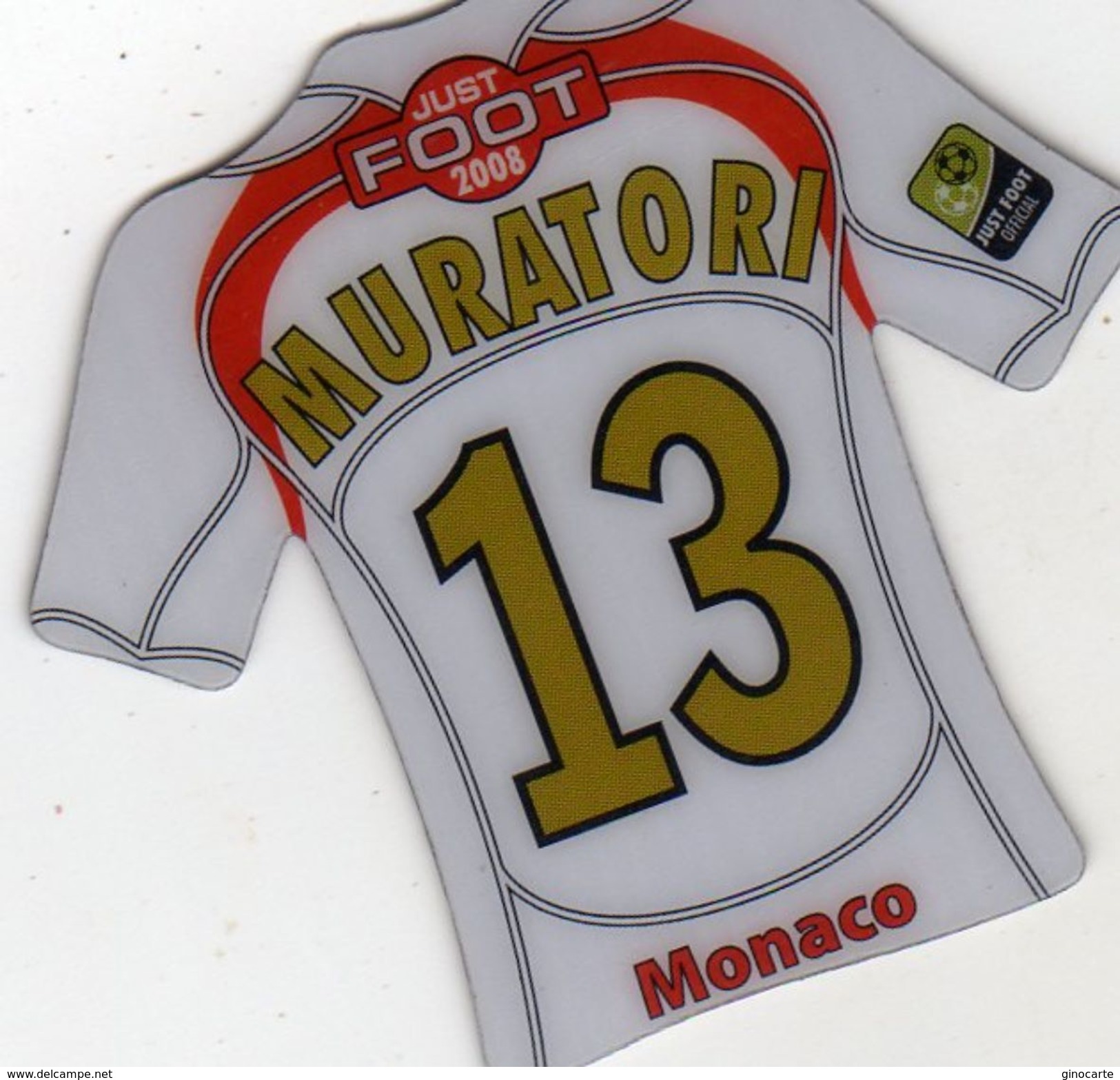 Magnet Magnets Maillot De Football Pitch Monaco Muratori - Sports