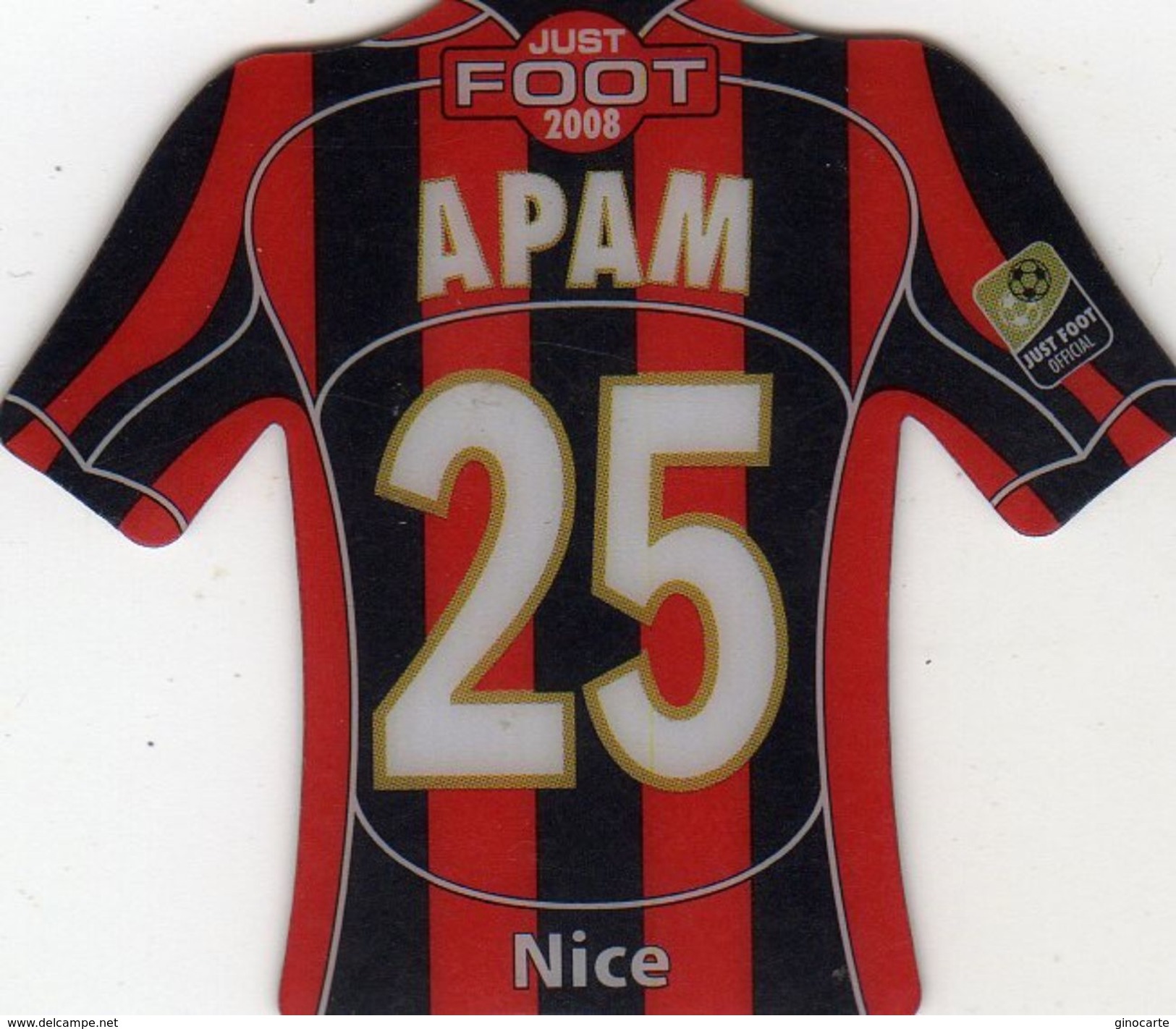 Magnet Magnets Maillot De Football Pitch Nice Apam 2008 - Sport