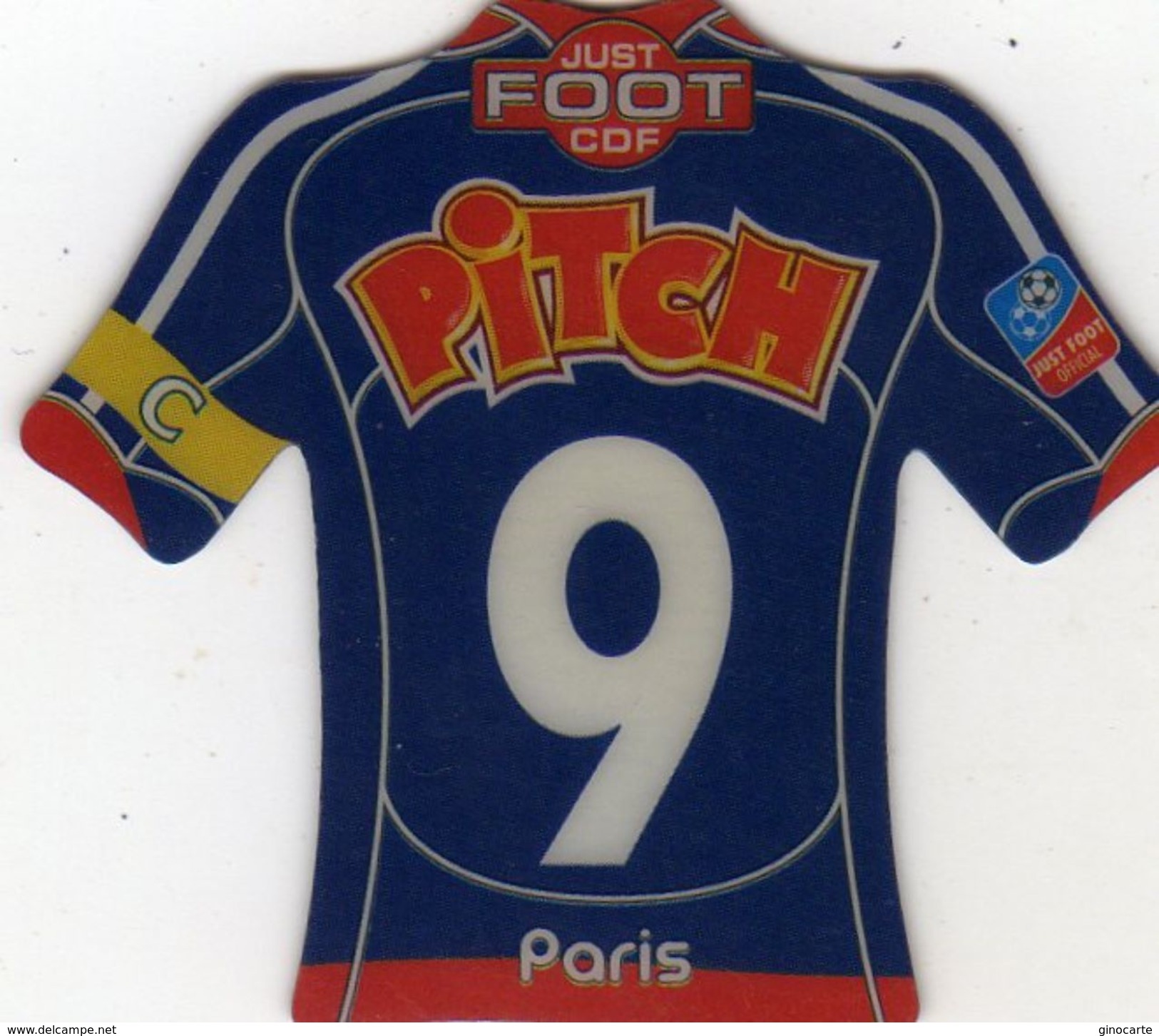 Magnet Magnets Maillot De Football Pitch Paris Psg Coupe De France - Sports