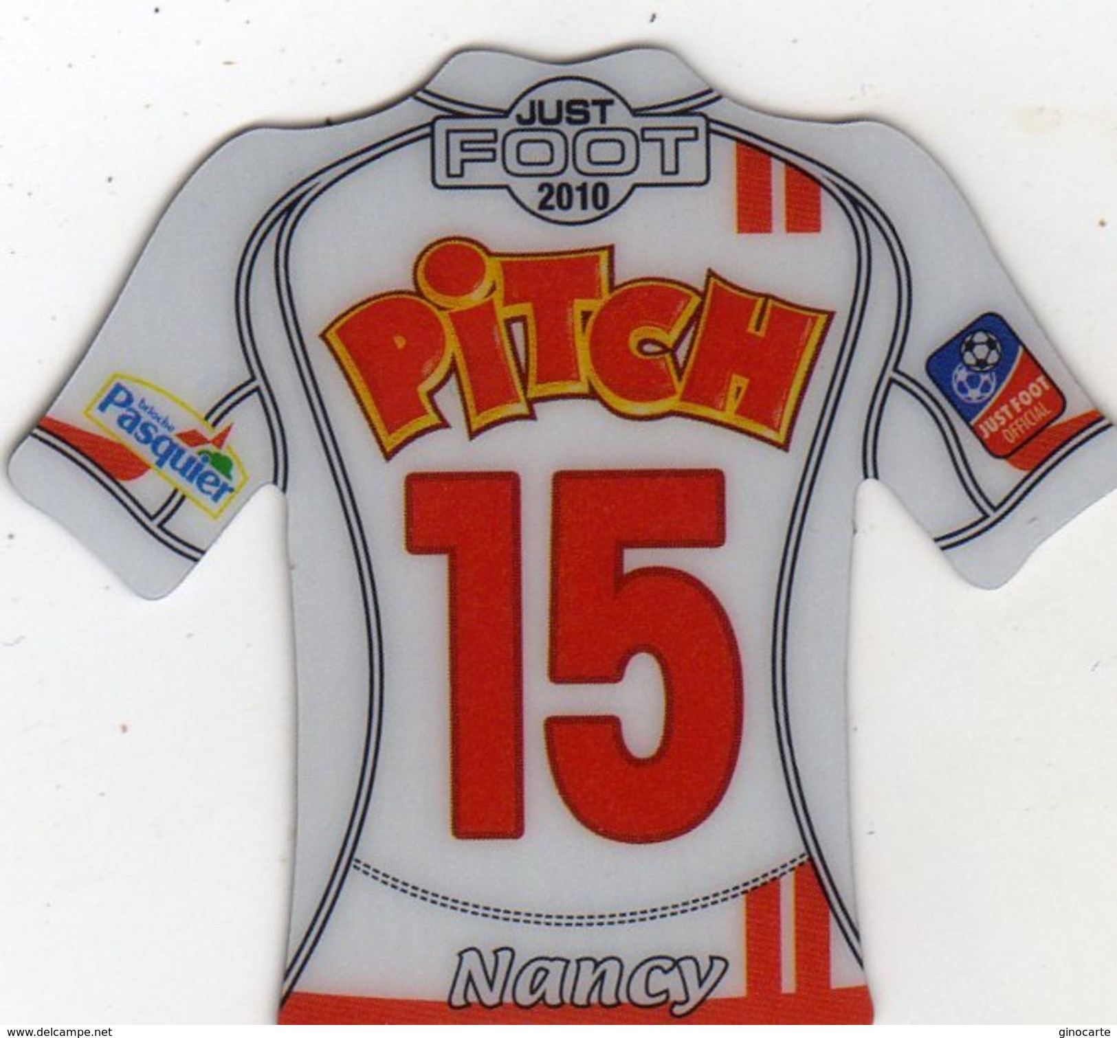 Magnet Magnets Maillot De Football Pitch Nancy 2010 - Sports