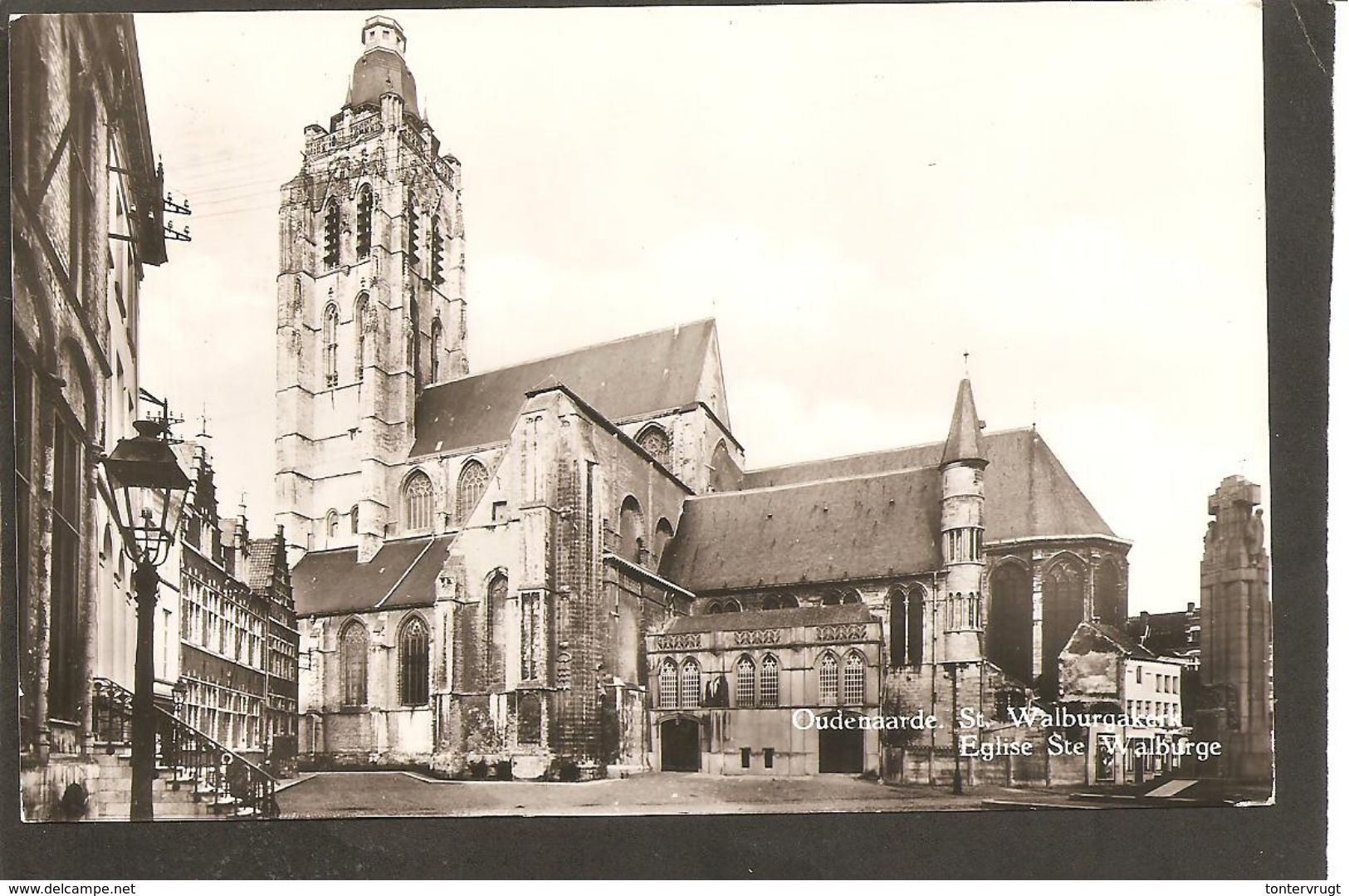 Oudenaarde. Bierfeesten 1960.Cp Oudenaarde St. Walburgakerk - Beers