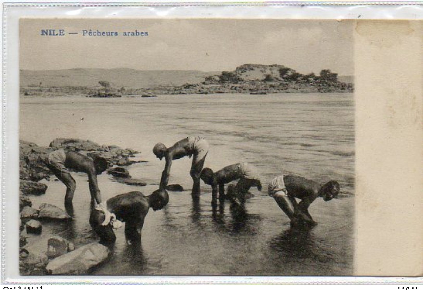 EGYPTE      NILE        Pêcheurs Arabes - Autres & Non Classés