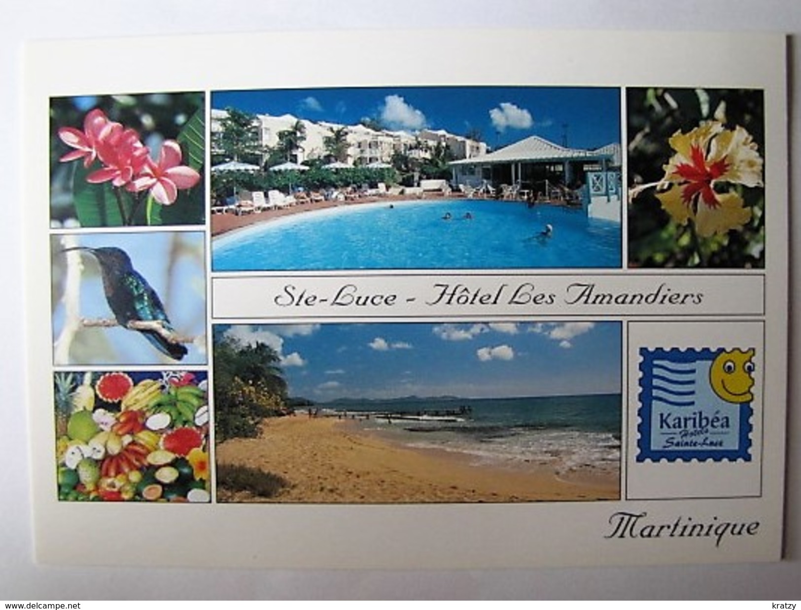 FRANCE - MARTINIQUE - SAINTE-LUCE - Hôtel Les Amandiers - Autres & Non Classés