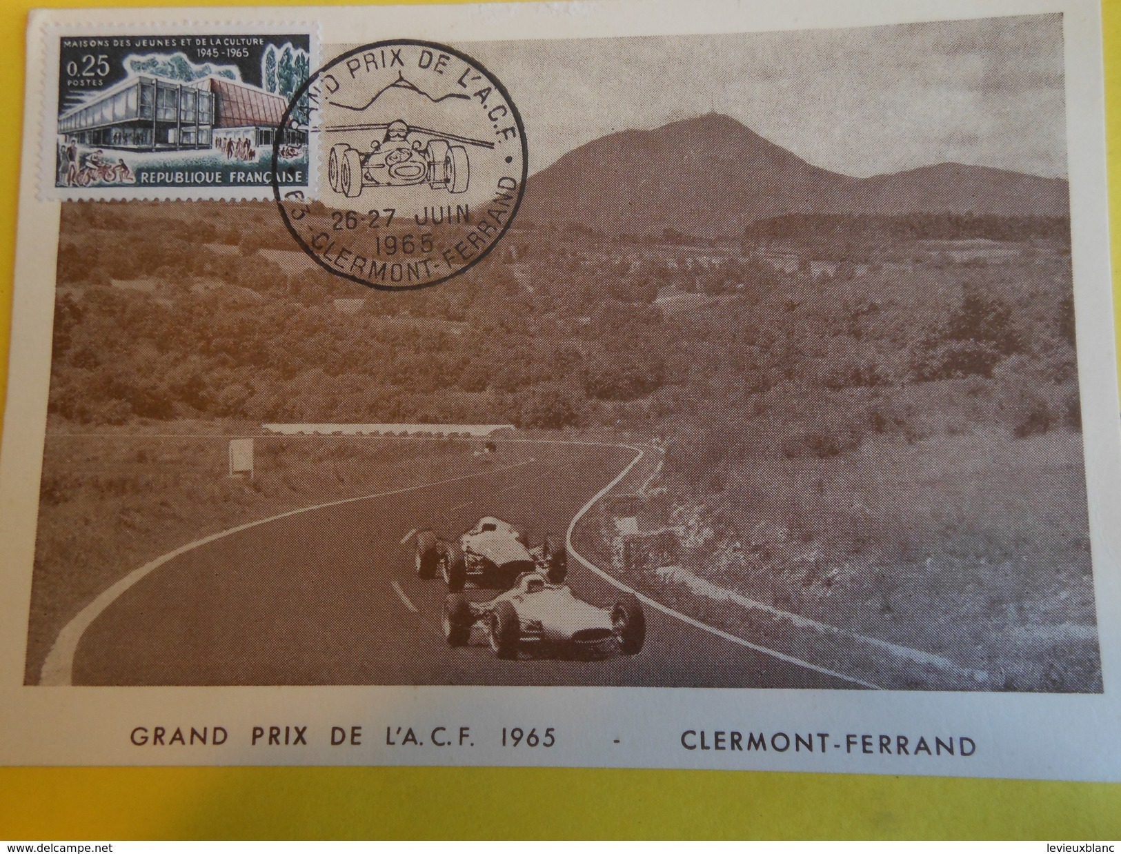 Grand Prix De L'ACF//Clermont-Ferrand/ 1965          AC139 - Other & Unclassified