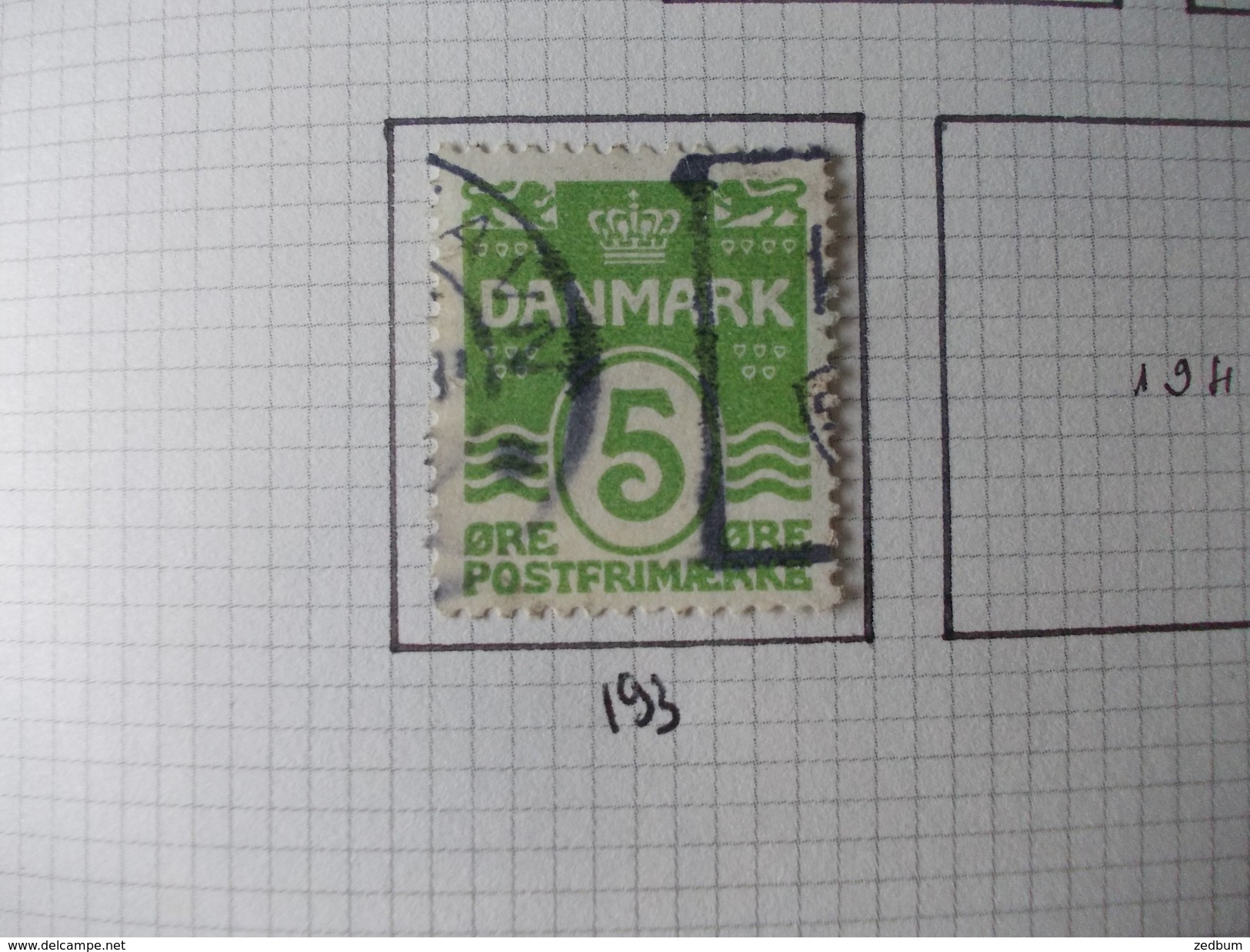 TIMBRE 1 Page Danemark 4 Timbres Valeur 4.10 &euro; - Sonstige & Ohne Zuordnung