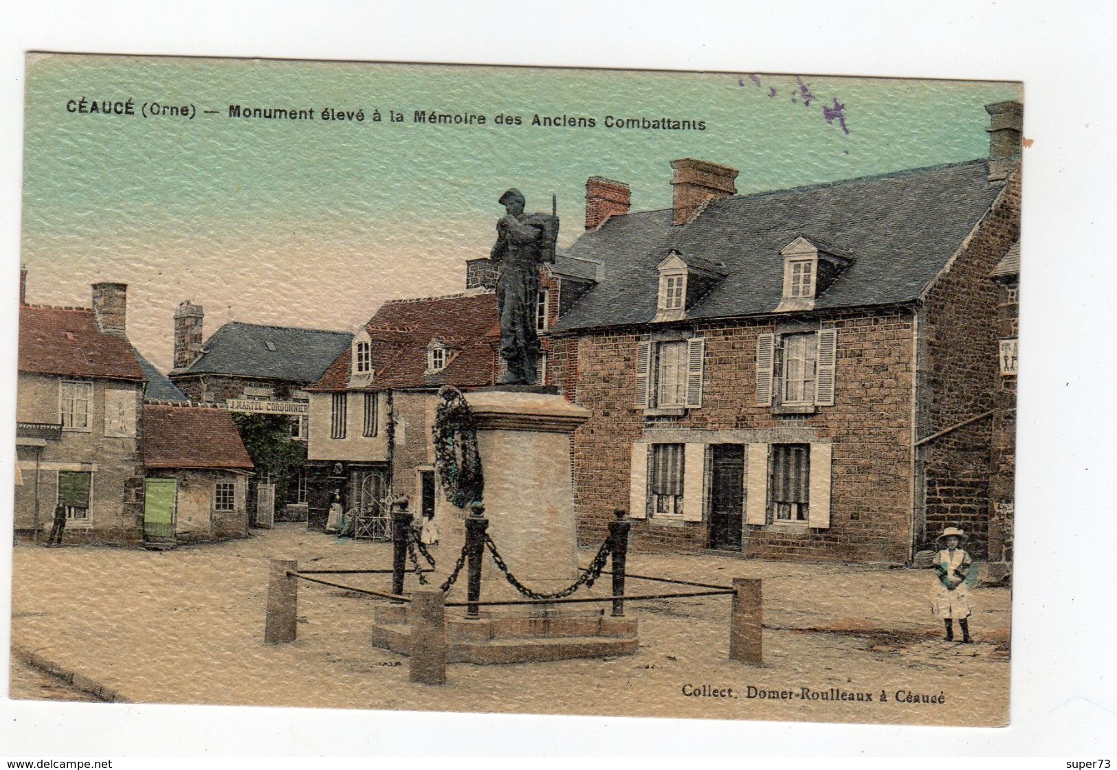 Céaucé ( Orne ) - Monument élevé à La Mémoire Des Anciens Combattants , Couleur - 61 - - Autres & Non Classés