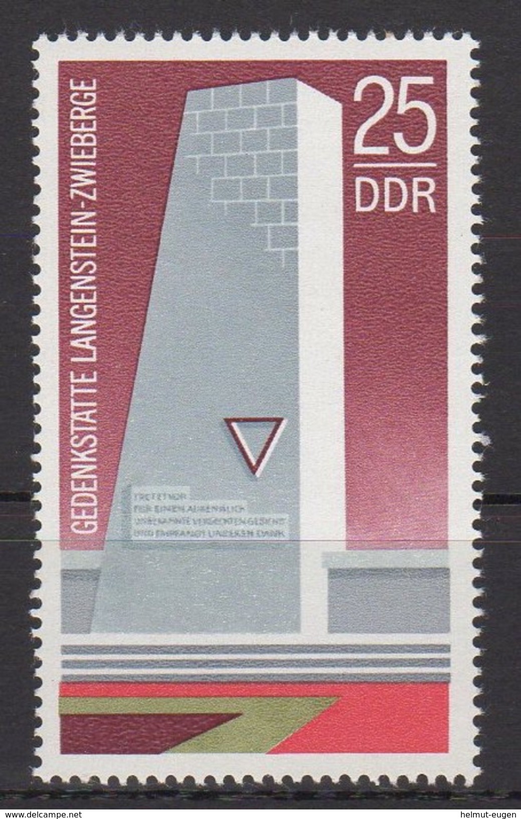 MiNr. 1878 Deutschland Deutsche Demokratische Republik    1973, 18. Sept. Internationale Mahn- Und Gedenkstätten. - Unused Stamps