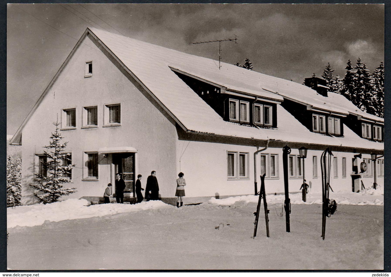 A5254 - Alte Foto Ansichtskarte - Hinternah - Ferienheim Reichsbahn Erfurt - Friedrich List - Straub & Fischer TOP - Hildburghausen