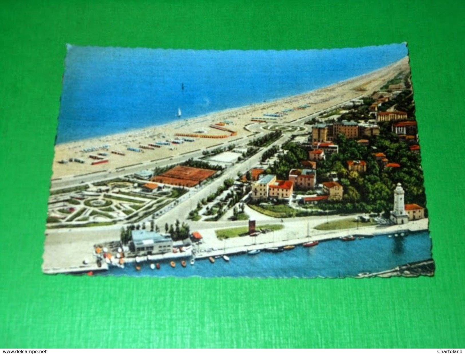 Cartolina Riviera Di Rimini - Veduta Aerea 1957 - Rimini