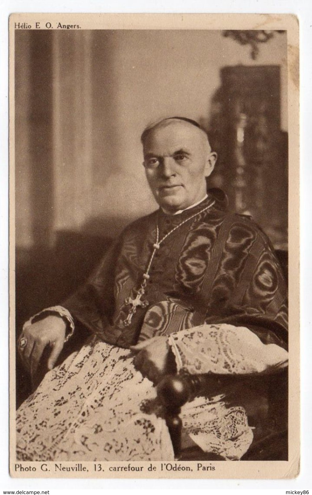 ANGERS  -- 1933 --Congrès Eucharistique Nationale- Le Cardinal VERDIER, Archevêque De Paris - Angers