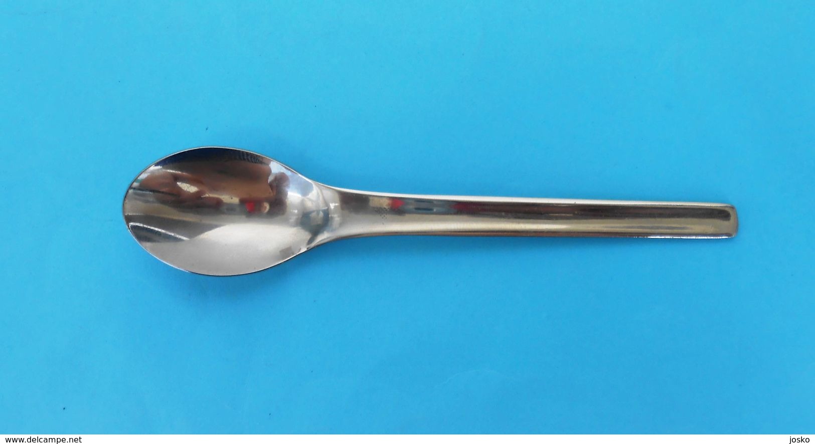 CROATIA AIRLINES  - Vintage Tea Spoon By Berndorf * Petite Cuillère Löffel Cucchiaio Colher Airways Plane Avion - Messenwaren