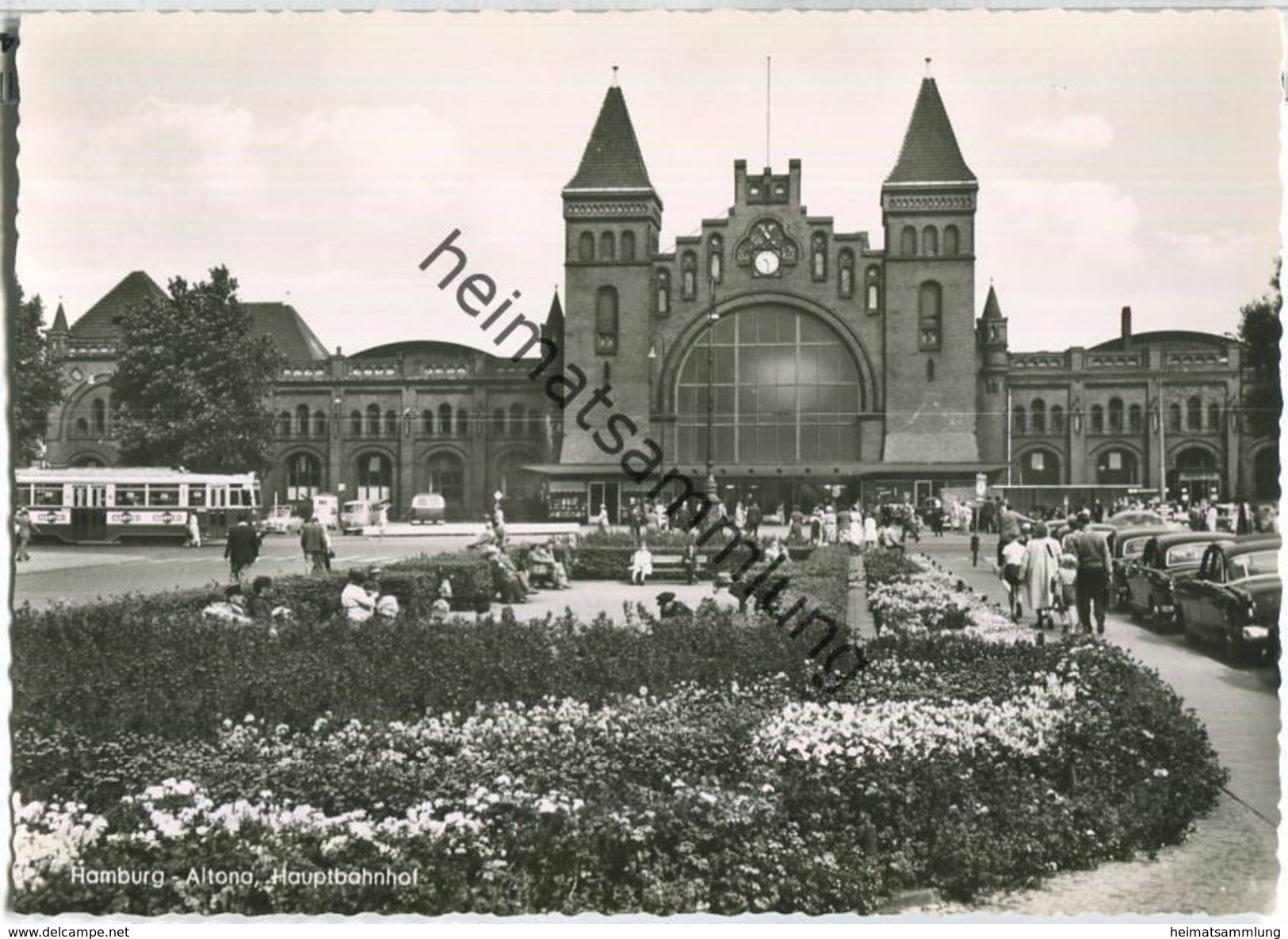 Hamburg-Altona - Hauptbahnhof - Foto-Ansichtskarte - Altona