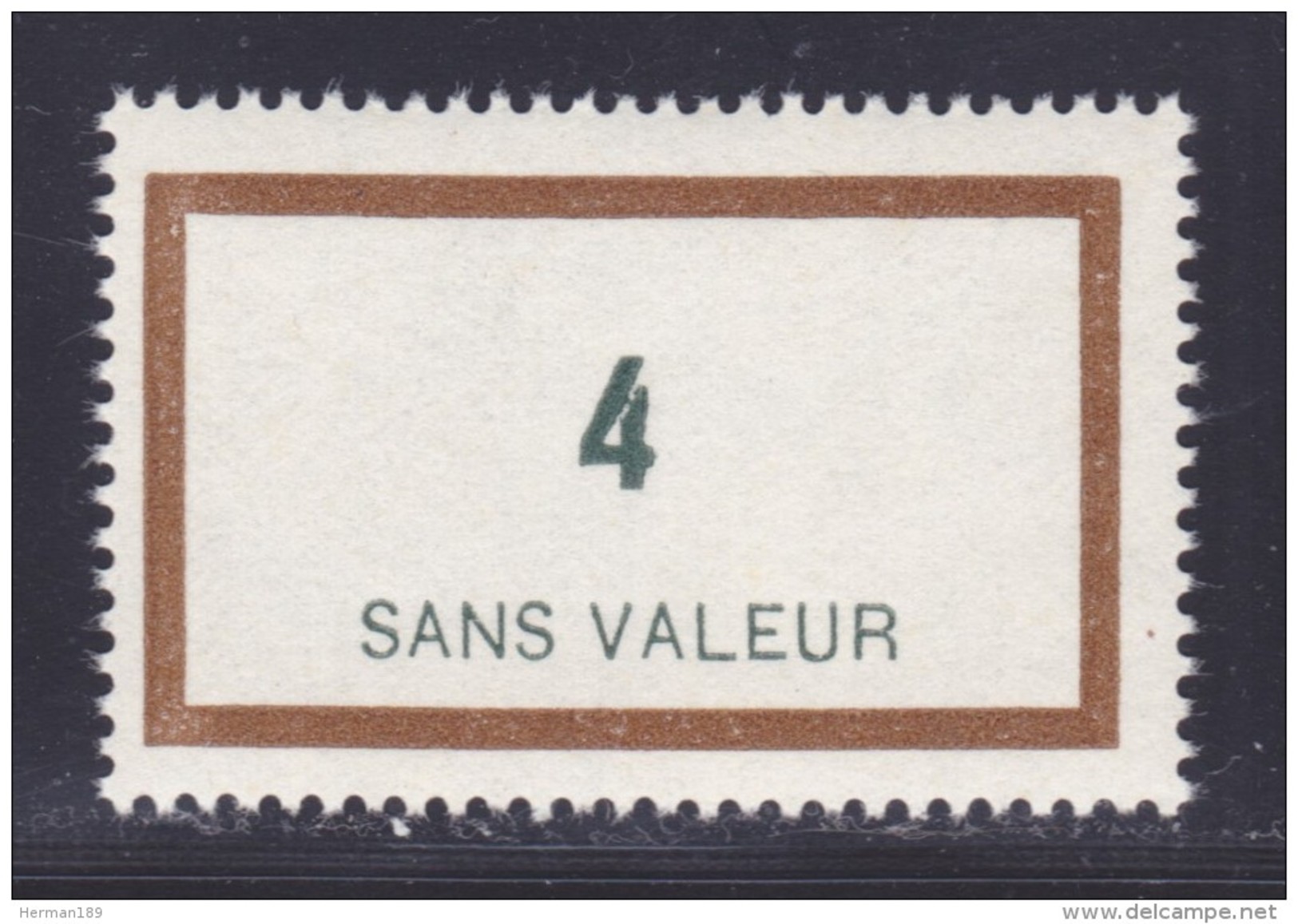 FICTIF D´OUTRE-MER N° FOM 6 ** MNH Neuf Gomme D´origine Sans Trace De Charnière, TB, Cote: 300 &euro; (LOT F045) - Fictifs