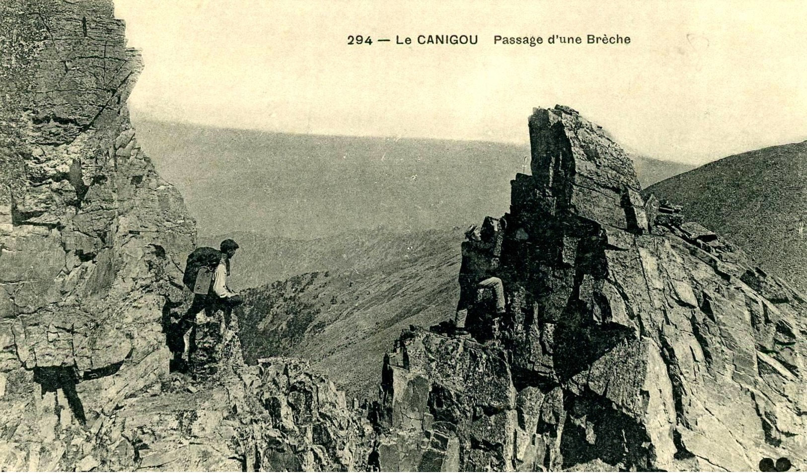 FRANCE ----66--115*** --LE CANIGOU---PASSAGE D'UNE BRECHE------années '1900 ? - Altri & Non Classificati