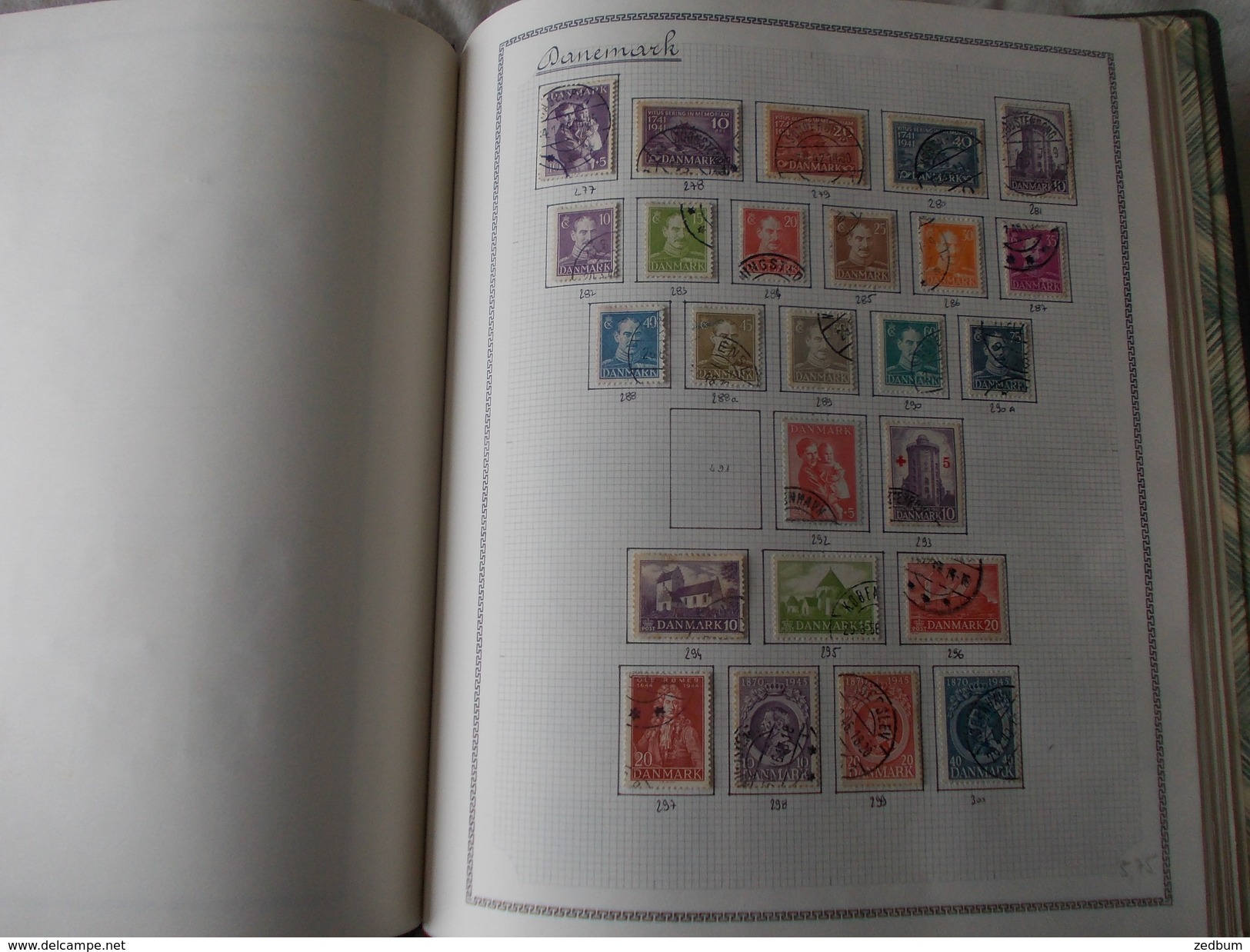 TIMBRE 1 Page Danemark 25 Timbres Valeur 5.75 &euro; - Sonstige & Ohne Zuordnung