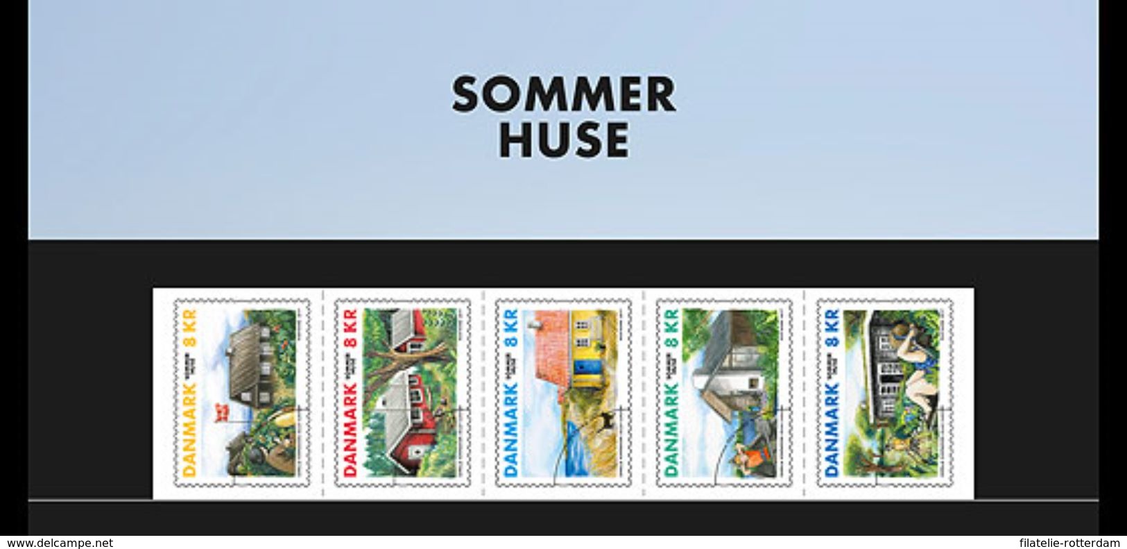 Denemarken / Denmark - Postfris / MNH - Complete Set Zomerhuisjes 2017 - Unused Stamps