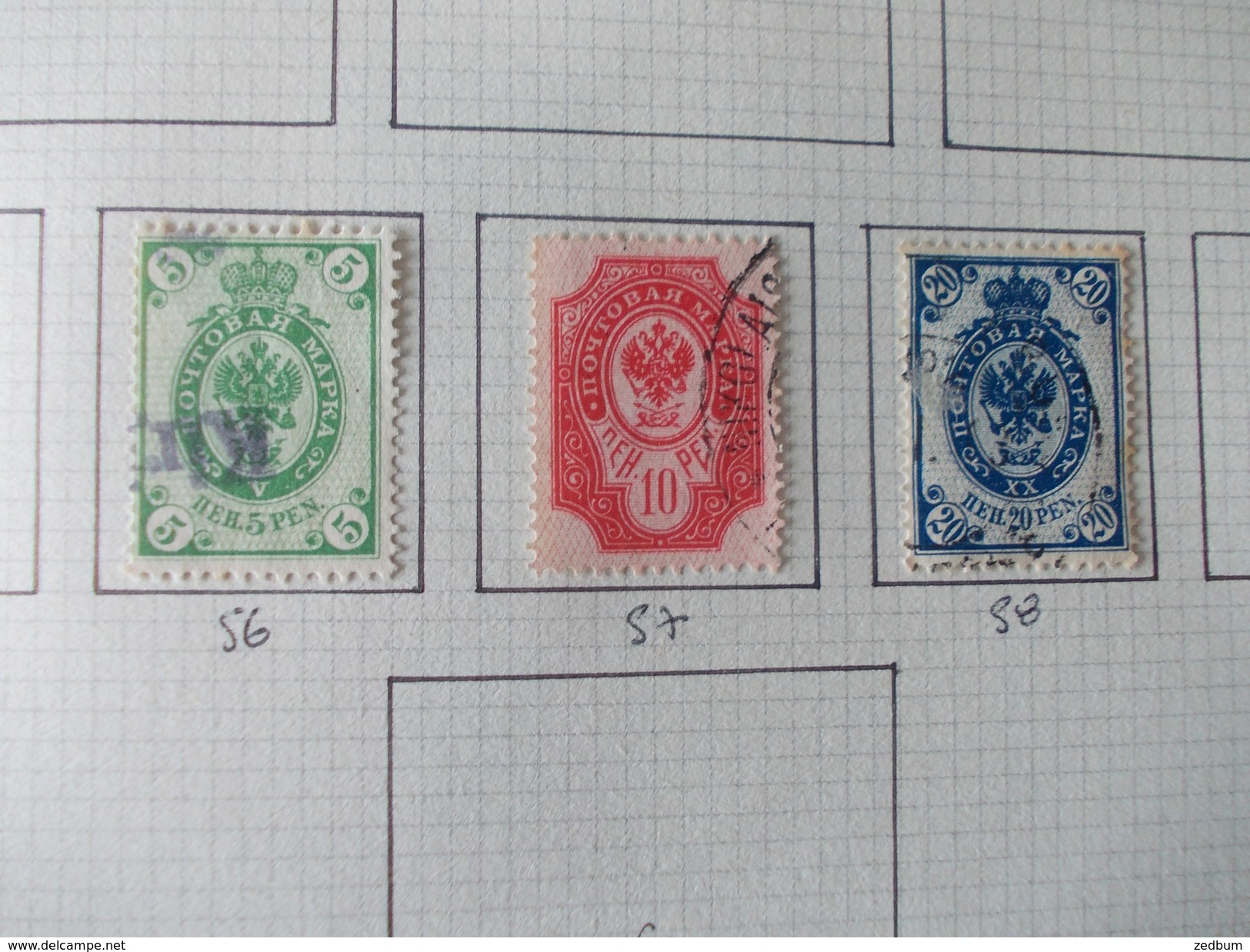 TIMBRE 1 Page Finlande 21 Timbres Valeur 5.95 &euro; - Other & Unclassified