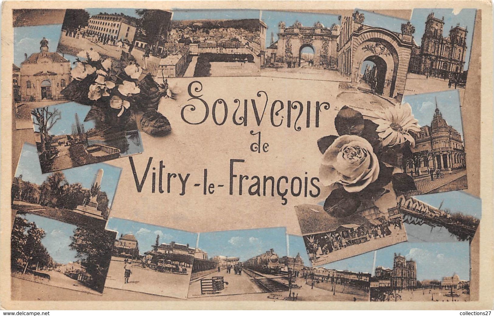 51-VITRY-LE-FRANCOIS- MULTIVUE SOUVENIR - Vitry-le-François