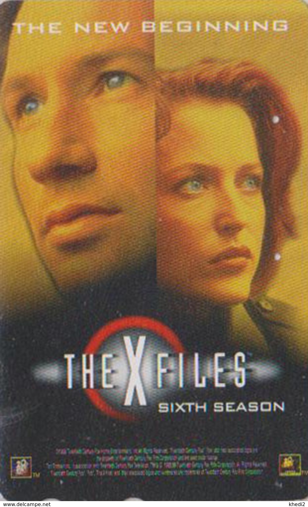 Télécarte Japon / 110-016 - Cinema - THE X FILES / X-FILES - Japan Movie  Phonecard - Kino Telefonkarte - 8312 - Kino