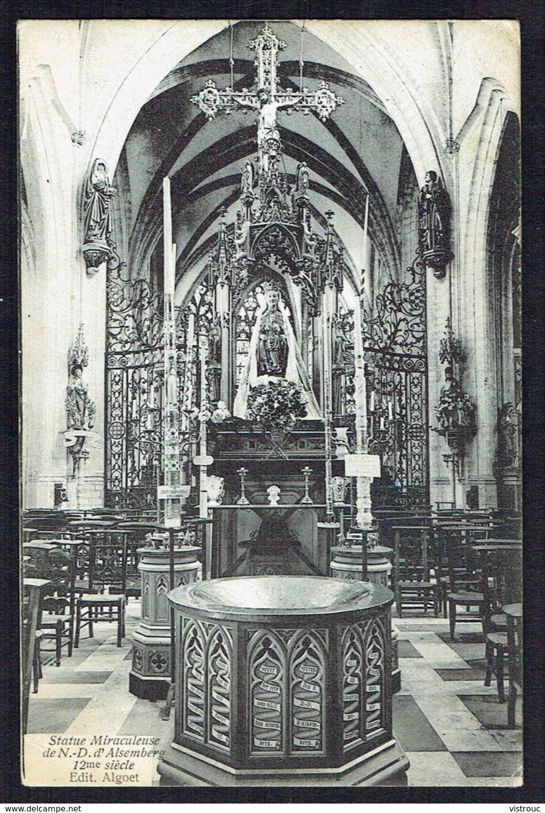 ALSEMBERG - Eglise: Statue Miraculeuse De N.-Dame D'ALSEMBERG - Circulé - Circulated - Gelaufen - 1910. - Beersel