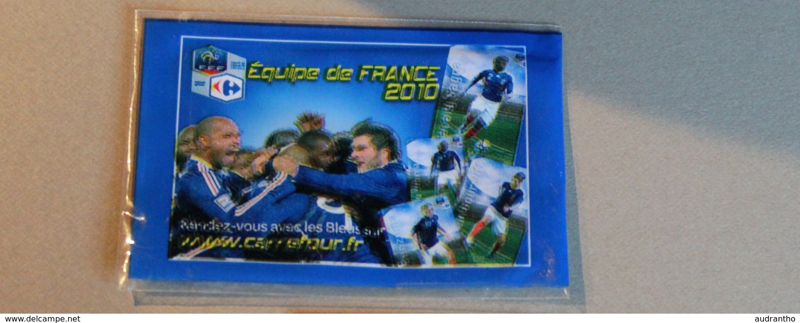 11 Cartes Magnets équipe De France Football 2010 Benzema Gallas Evra Ribéry Abidal - Sport