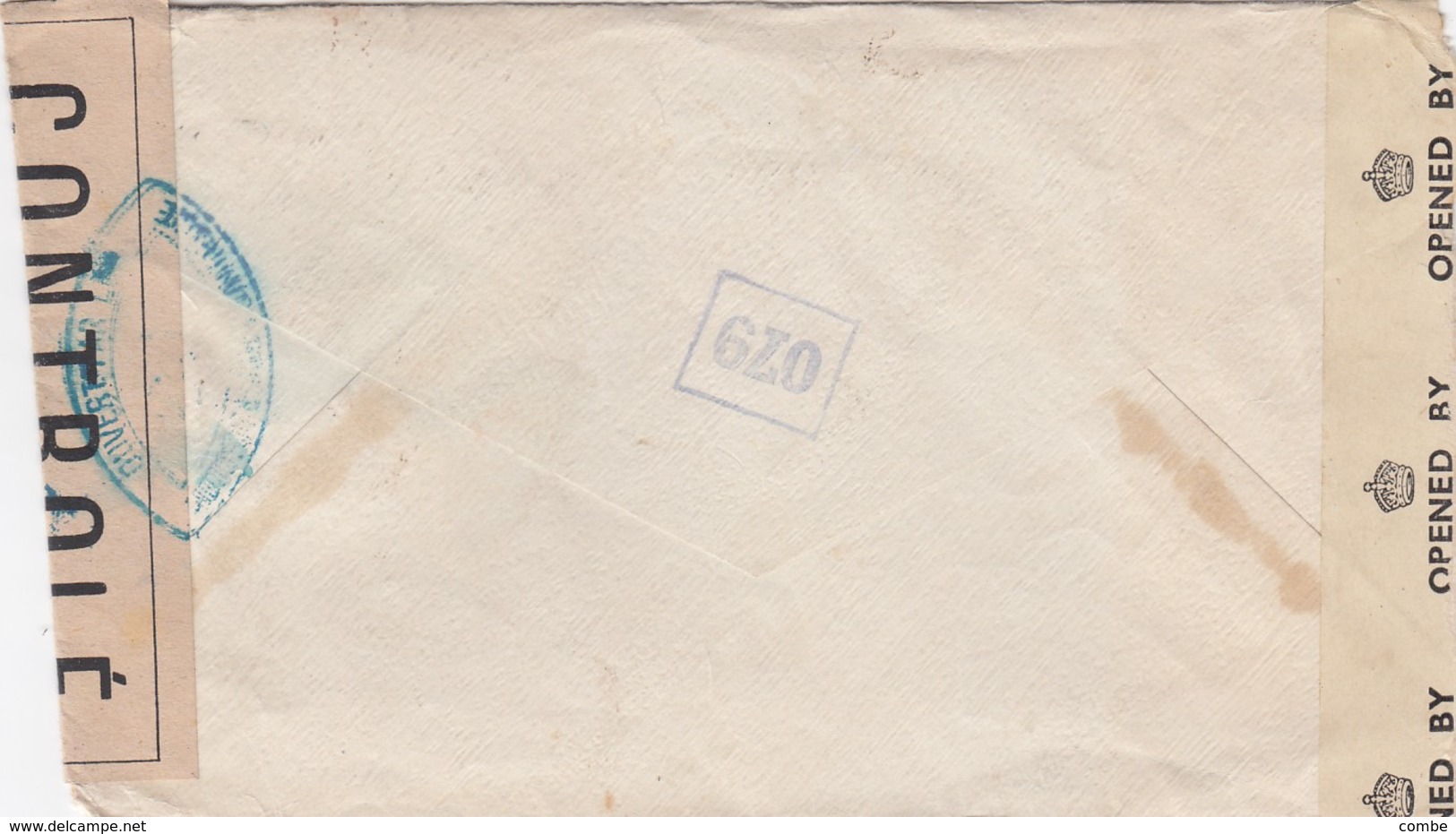 LETTRE. COVER.  GREAT BRITAIN. NOV 1944. 157Th GENERAL HOSPITAL APO 507 US ARMY TO ASNIERES FRANCE. CENSOR - Brieven En Documenten