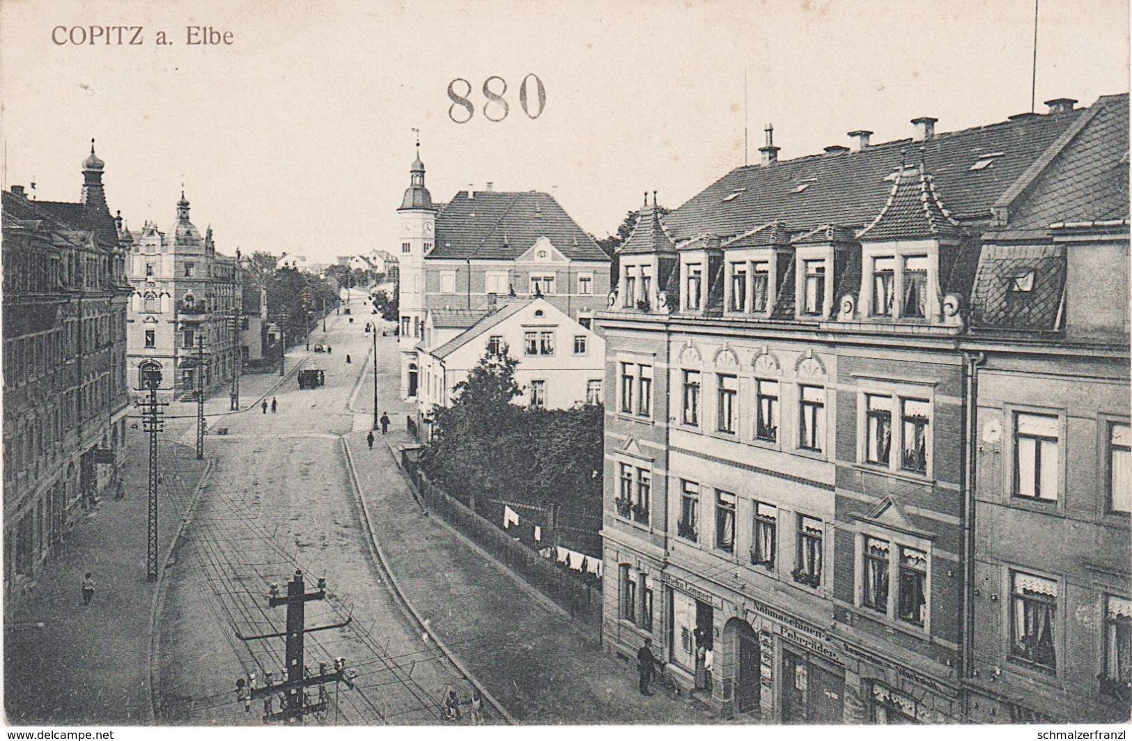 AK Pirna Copitz Hauptstraße Niederleite Dammstraße A Posta Jessen Zatzschke Graupa Lohmen Liebethal Wehlen Doberzeit - Pirna