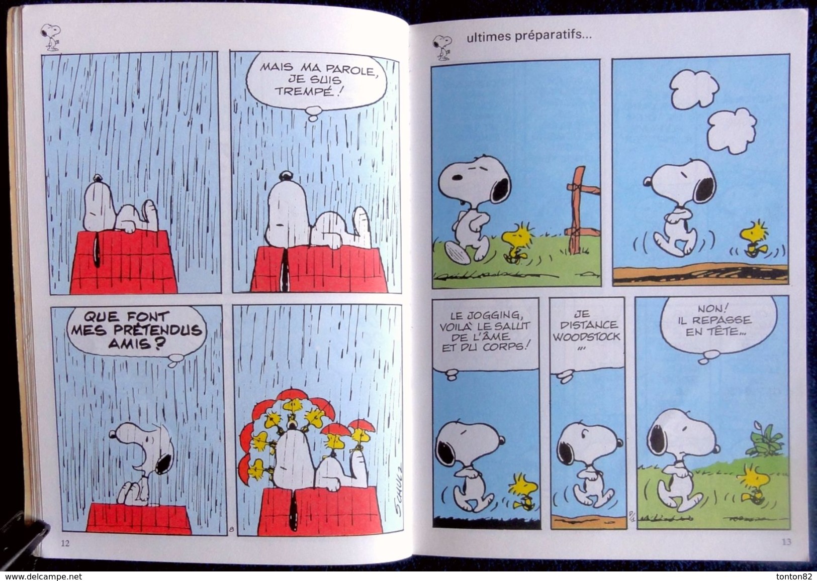 SCHULZ - Peanuts - SNOOPY " Toujours Prêt ! " - 16 / 22 - Dargaud N° 76- ( 1982 ) . - Flash