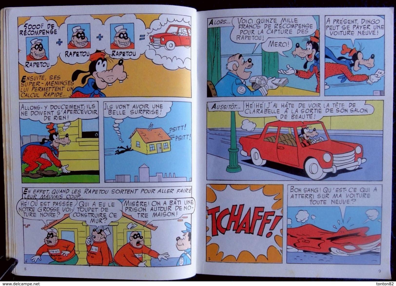 Walt Disney - SUPER-DINGO - " Le Feu Aux Poudres " - 16 / 22 - Dargaud N° 139- ( 1982 ) . - Flash