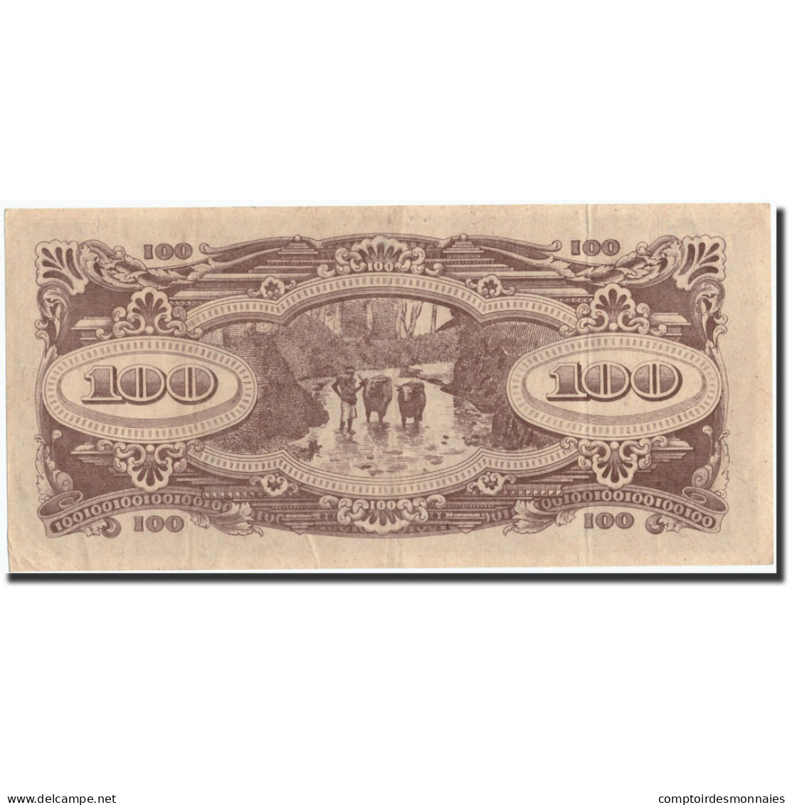 Billet, MALAYA, 100 Dollars, Undated (1944), Undated, KM:M8a, SUP - Malaysia