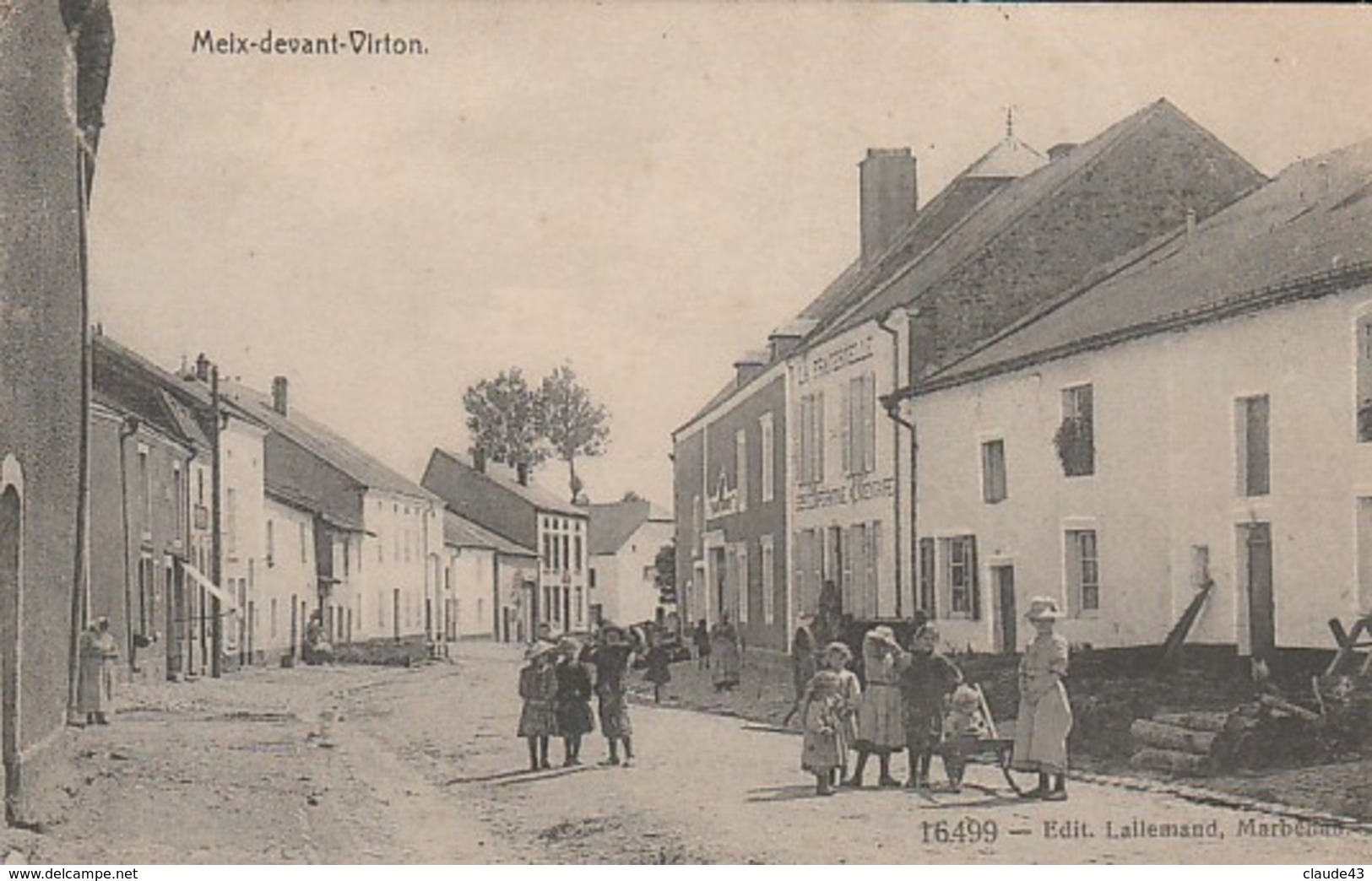 Meix Devant Virton    Bien Animée Circulé En 19????? - Meix-devant-Virton