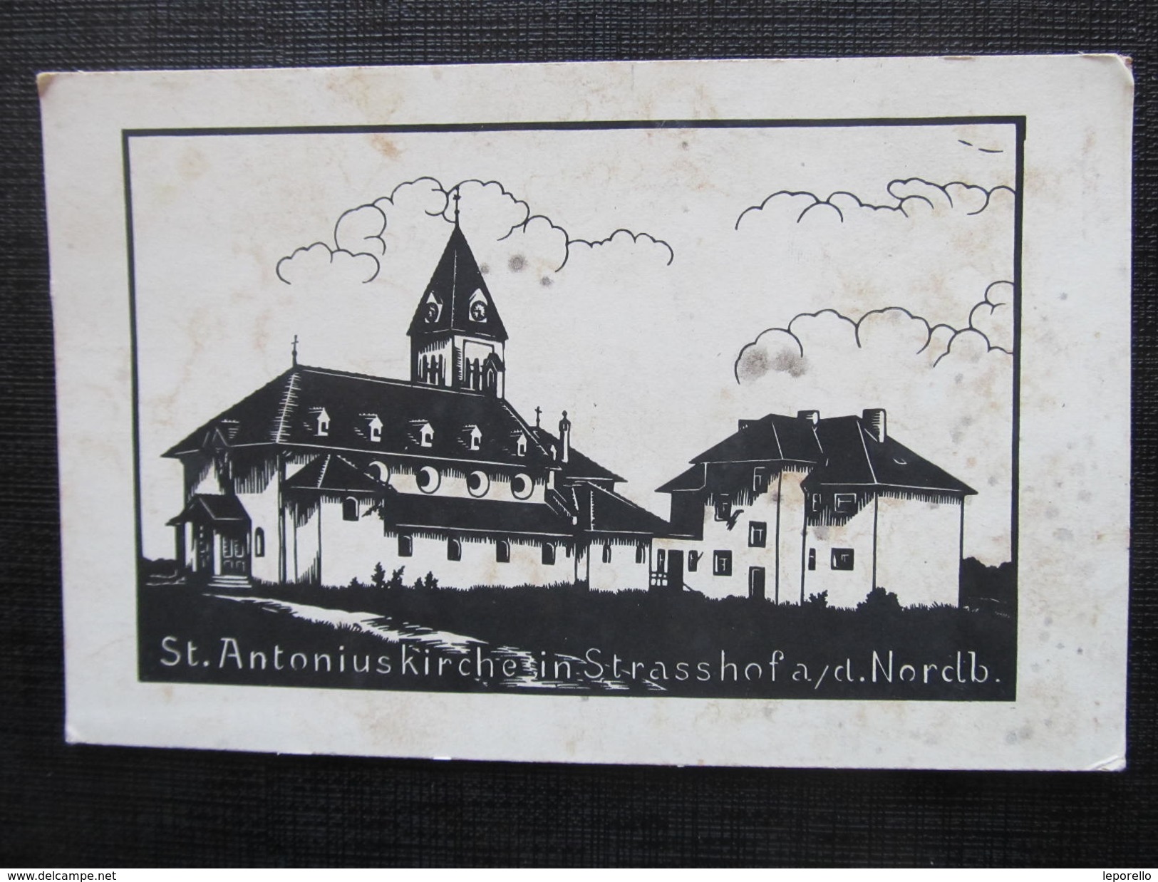 AK STRASSHOF A.d.Nordbahn B. Gänserndorf  Ca.1930  //// D*25430 - Gänserndorf