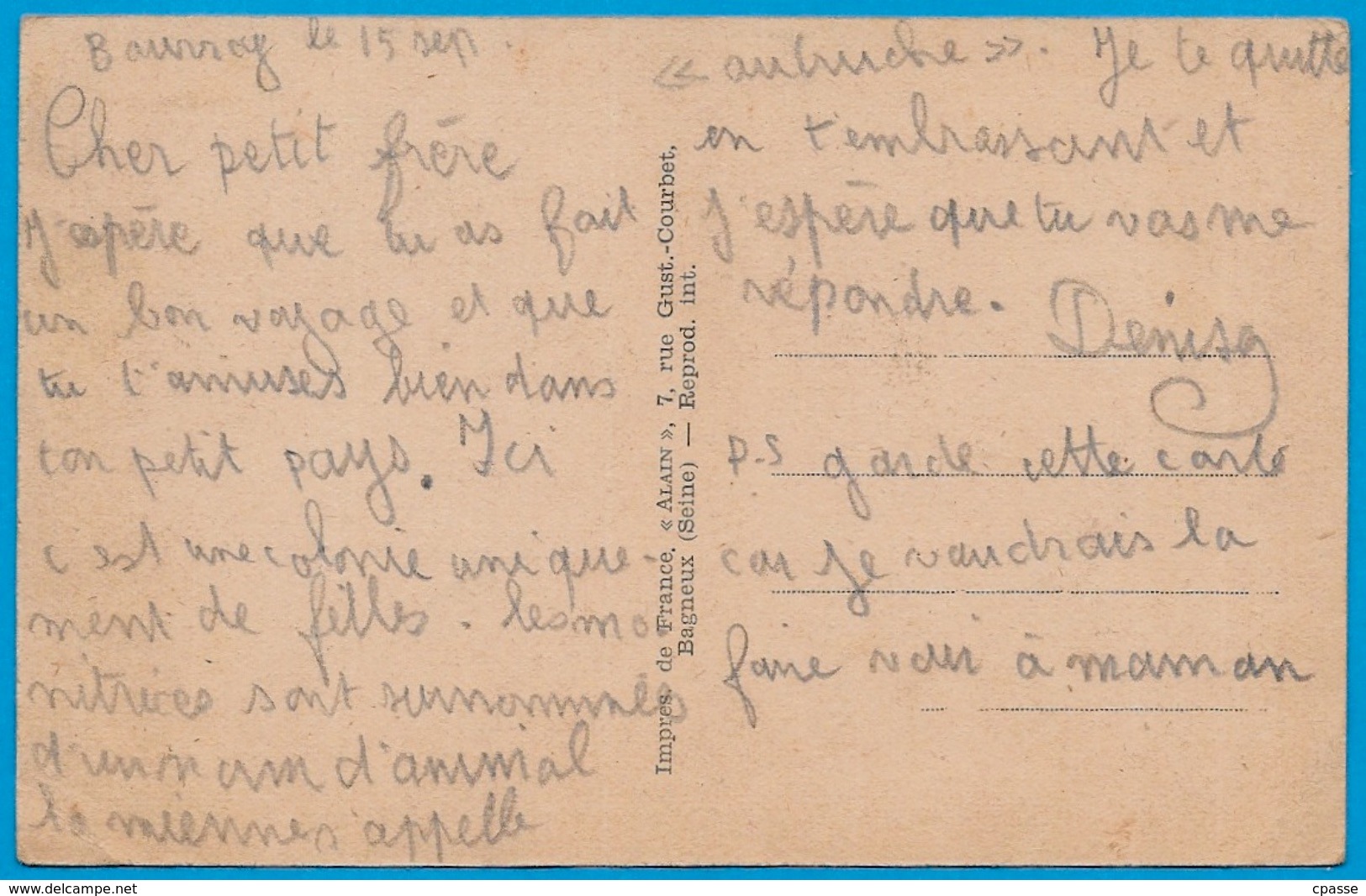 CPA 91 BOURAY (sur Juine) Essonne - La Plage Du Château De La Boissière - Colonie De Vacances...(lire Texte...) - Autres & Non Classés