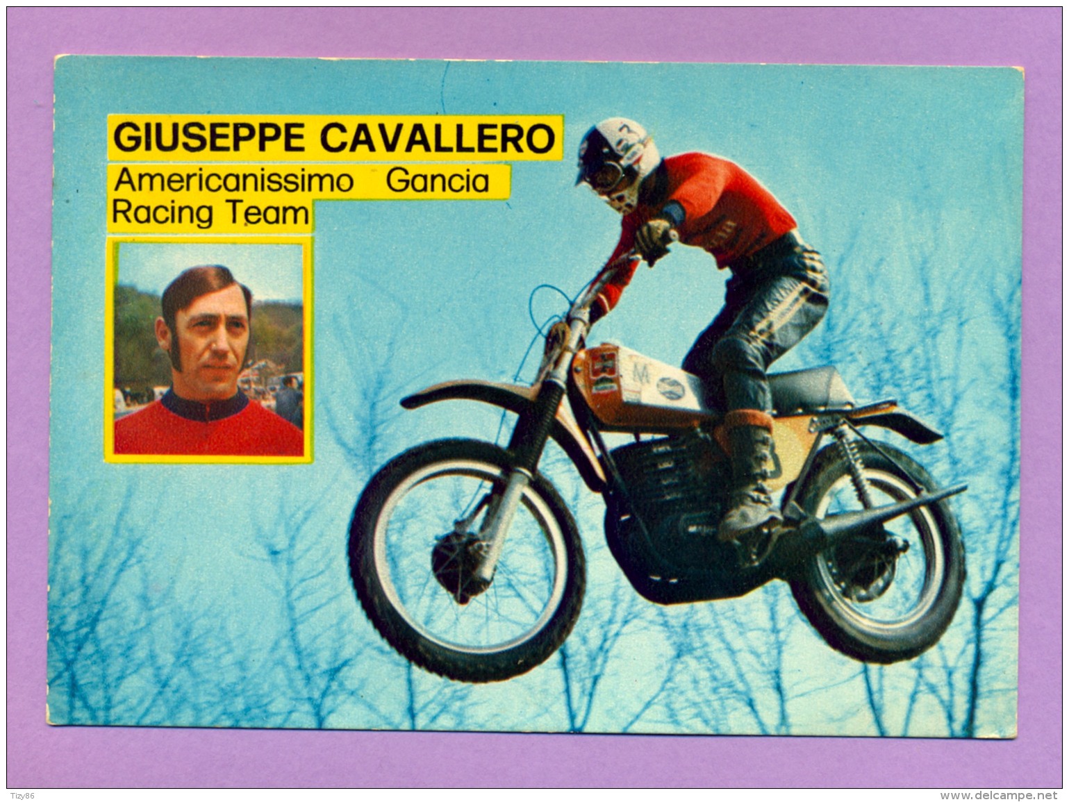 Giuseppe Cavallero - Americanissimo Gancia - Racing Team - Motorbikes