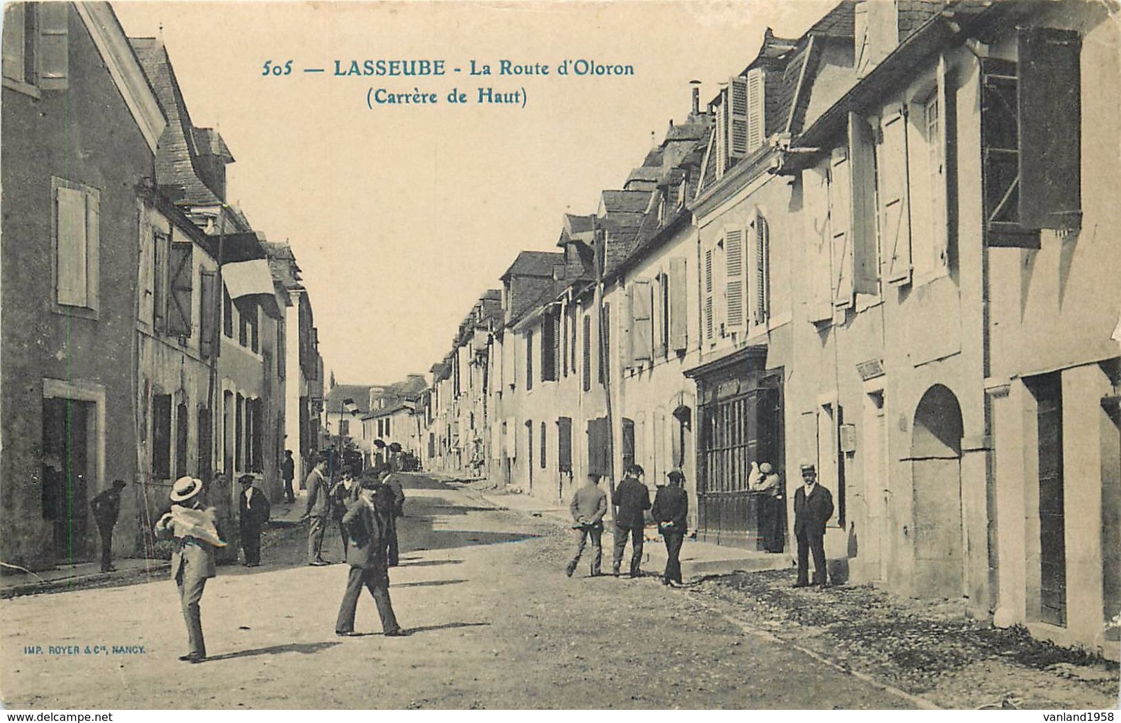 LASSEUBE-la Rue D'Oloron (carrère De Haut) - Lasseube