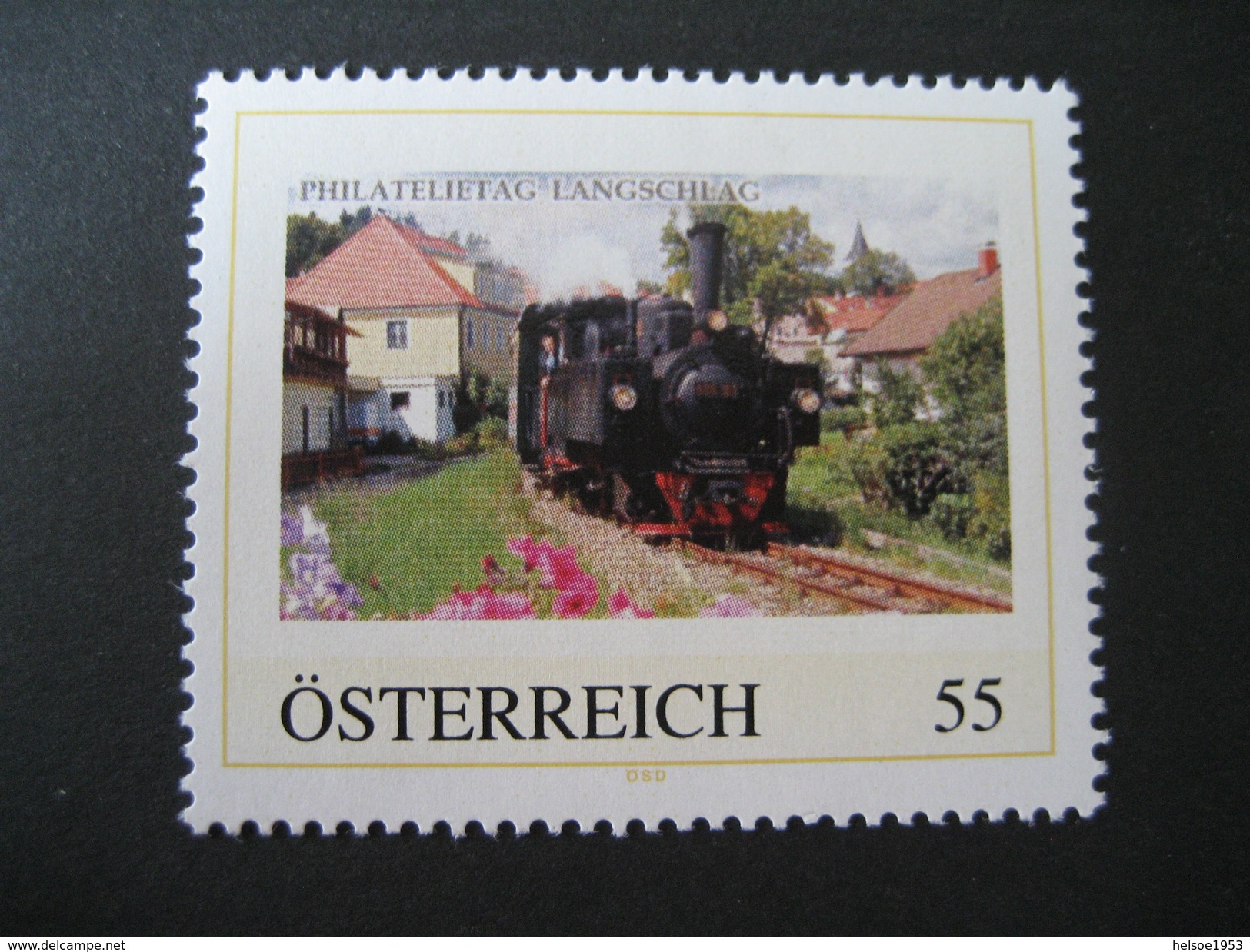 Personalisierte Briefmarken - Philatelietag Langschlag Postfrisch - Personalisierte Briefmarken