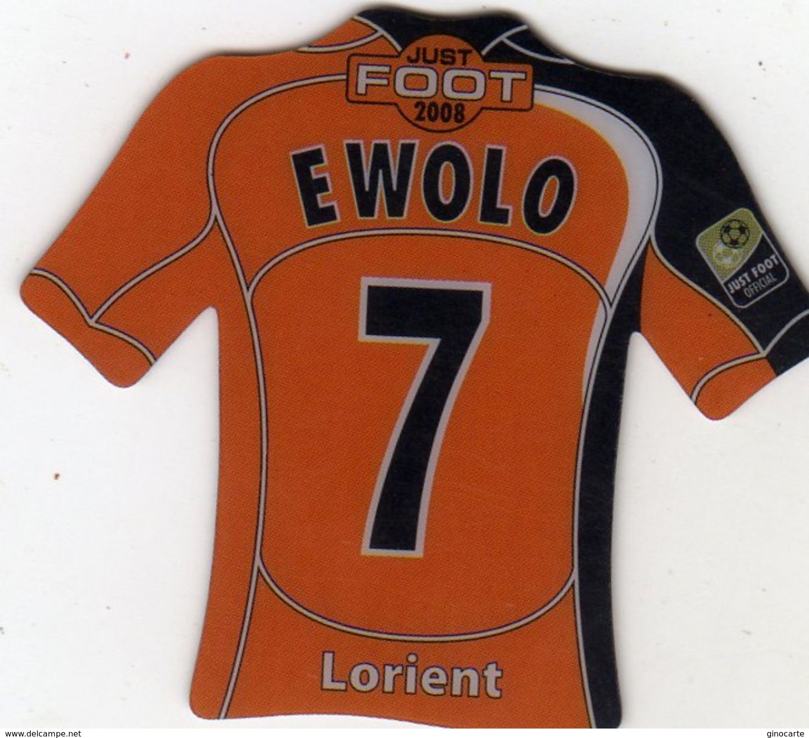 Magnet Magnets Maillot De Football Pitch Lorient Ewolo 2008 - Sports