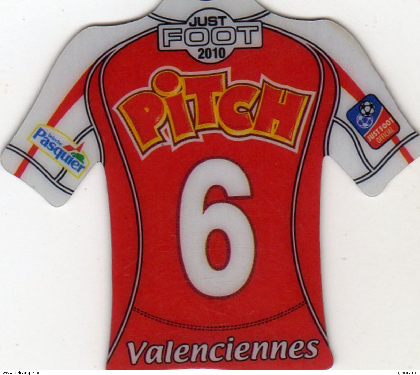 Magnet Magnets Maillot De Football Pitch Valenciennes 2010 - Sports