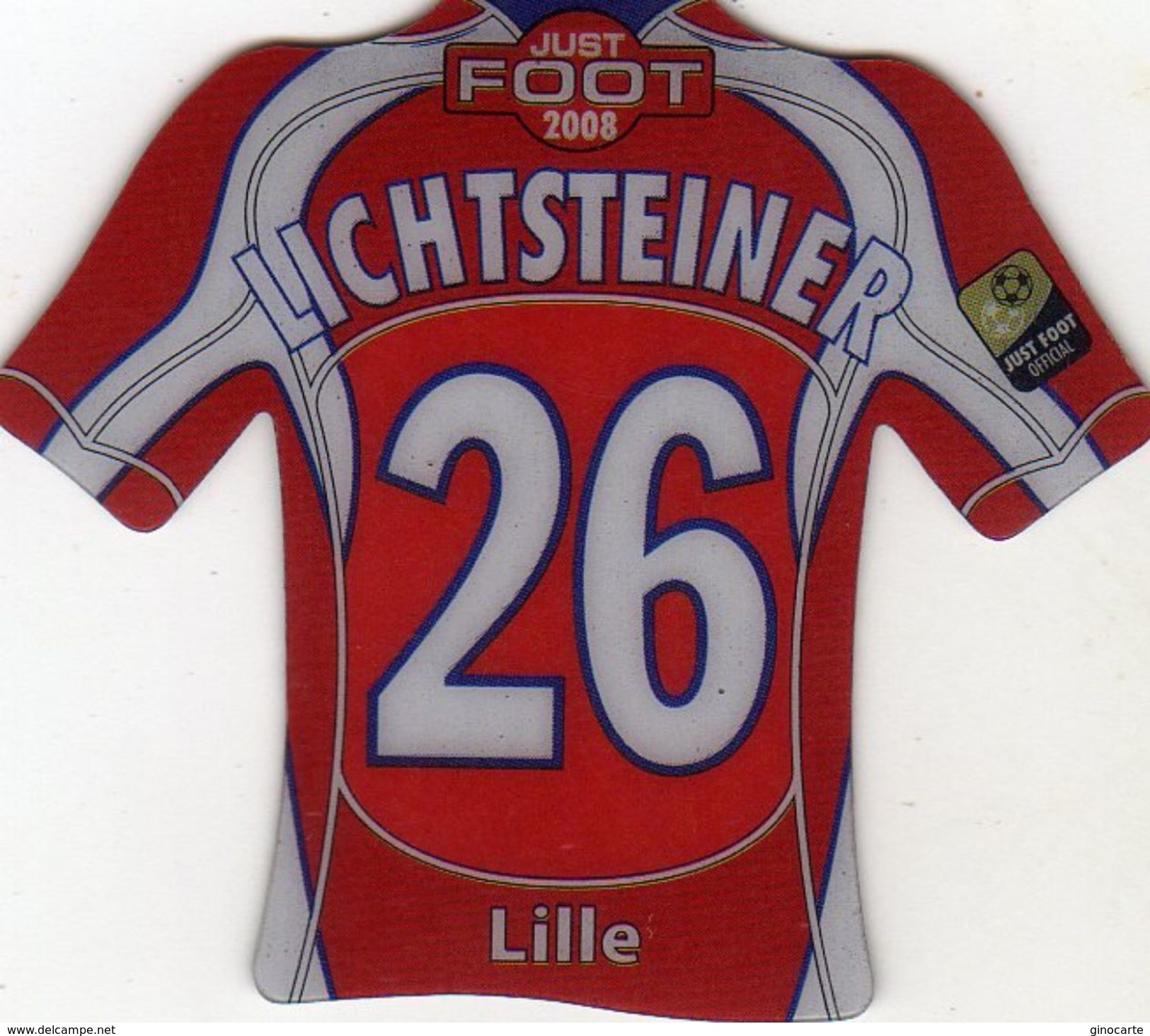 Magnet Magnets Maillot De Football Pitch Lille Lichtsteiner 2008 - Sport