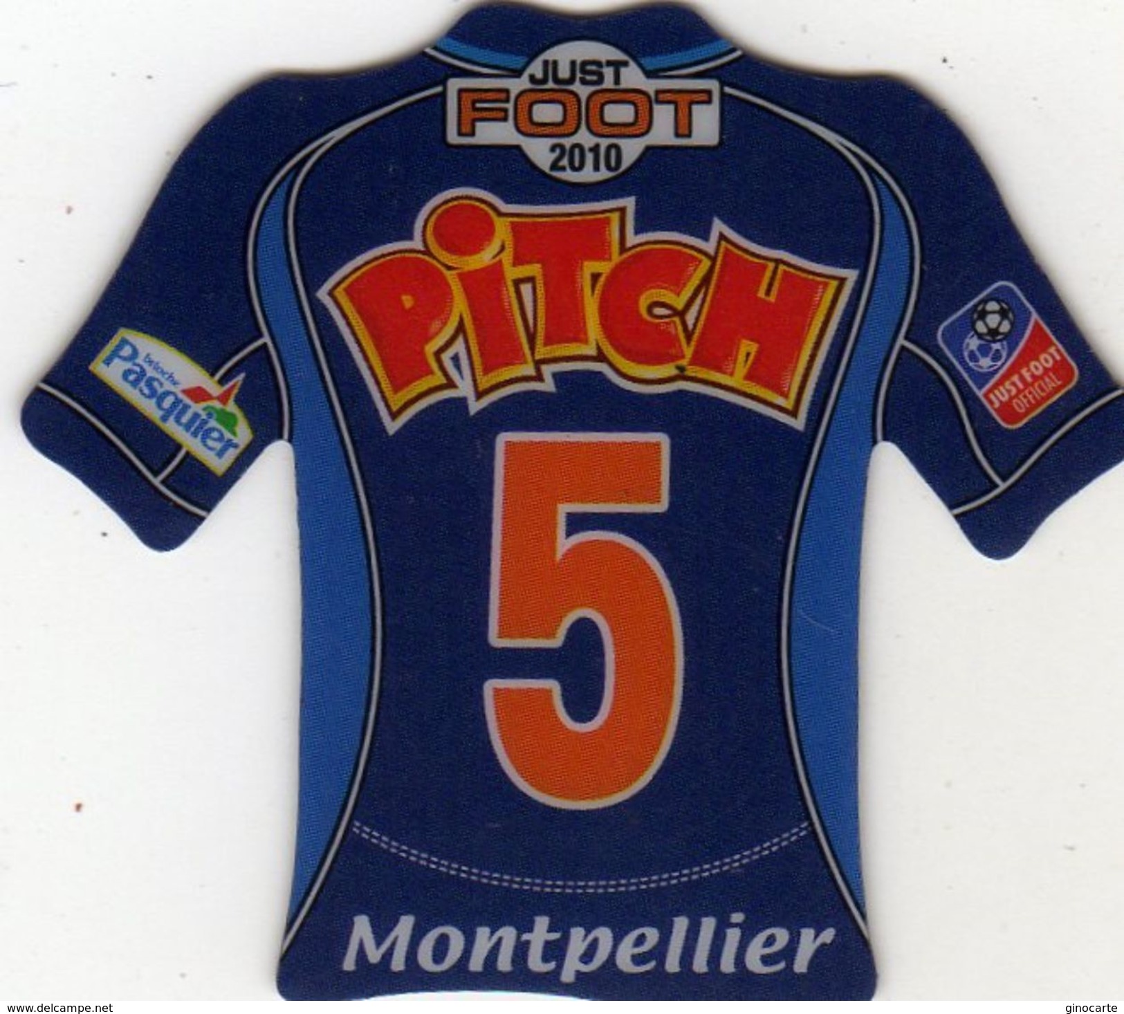 Magnet Magnets Maillot De Football Pitch Montpellier 2010 - Sports
