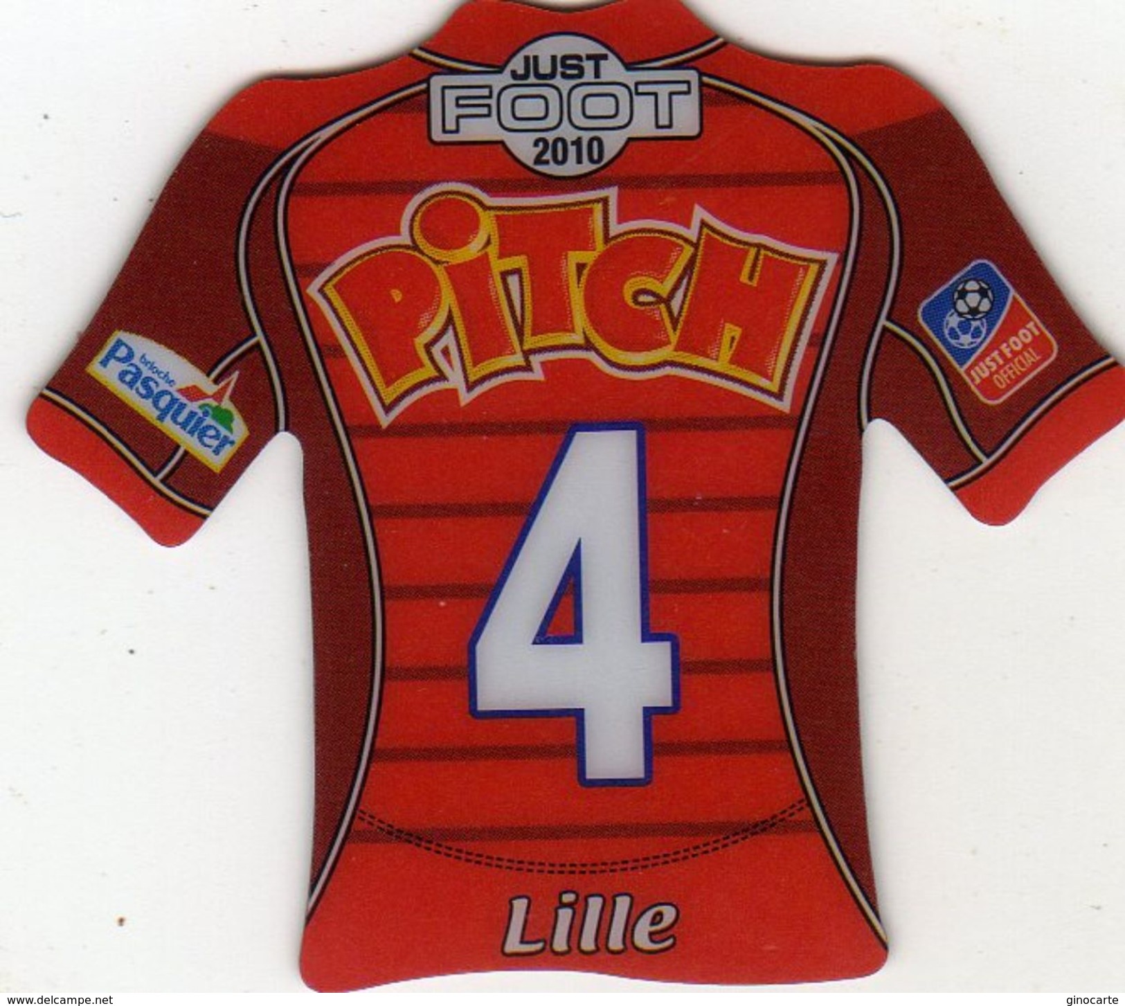 Magnet Magnets Maillot De Football Pitch Lille 2010 - Sports