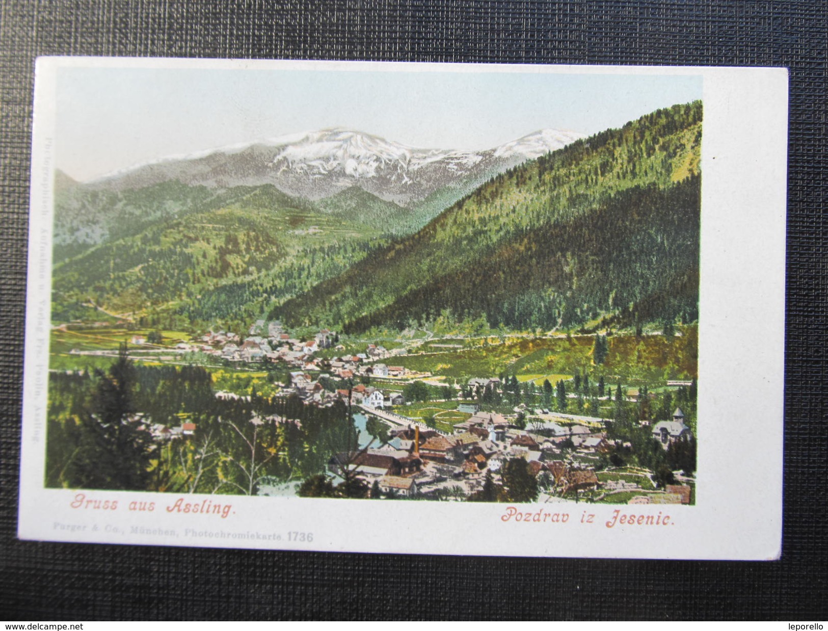 AK ASSLING JESENICE 1900 //// D*25501 - Slowenien