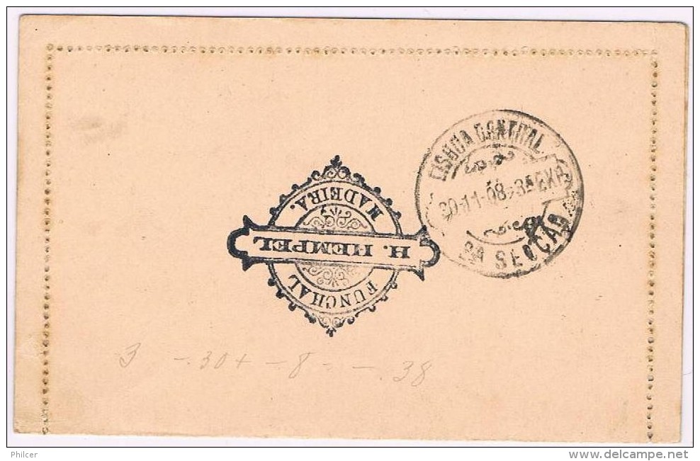 Funchal, 1908, Cartão Postal Funchal-Austria - Funchal