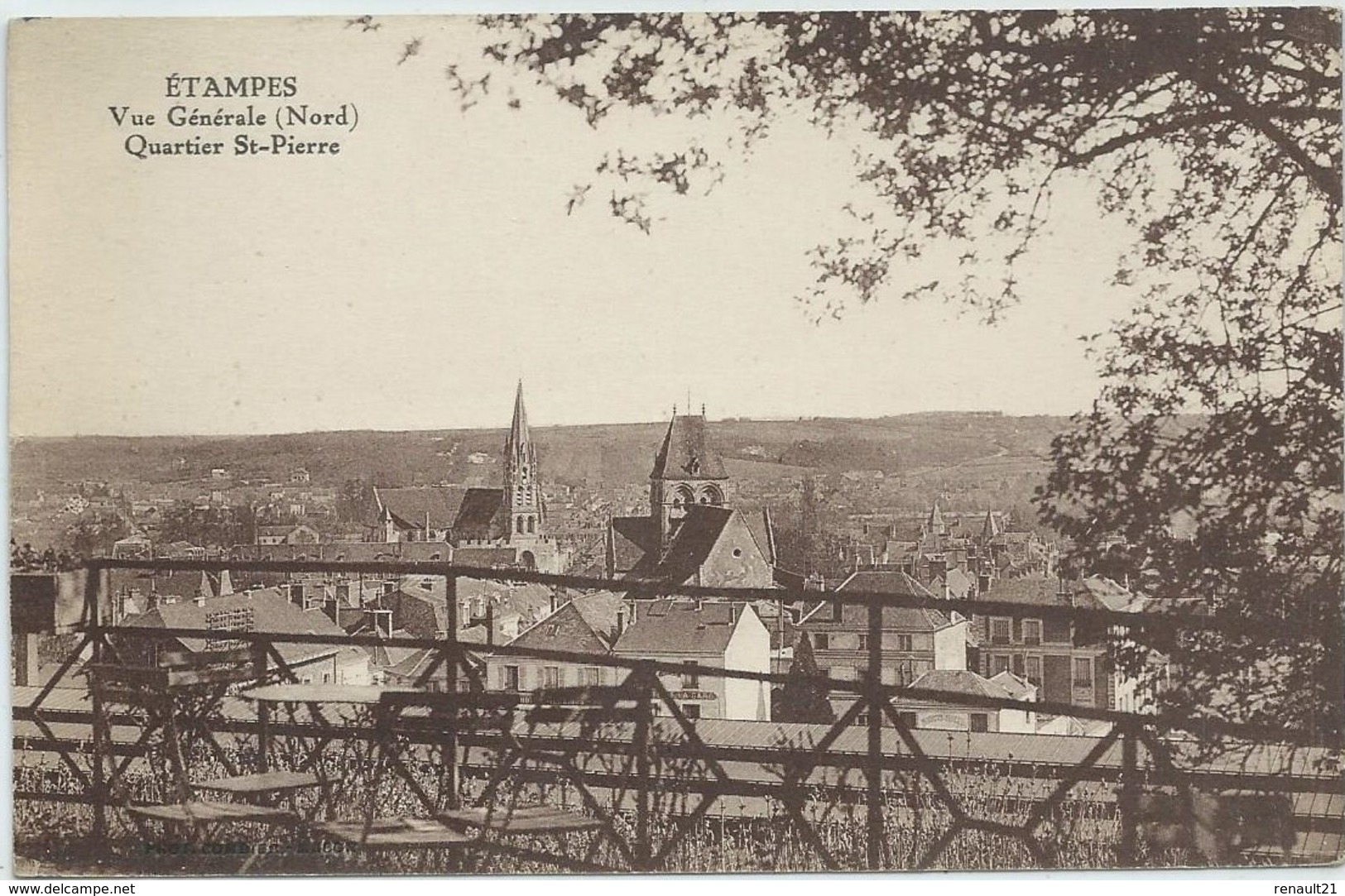 Étampes-Vue Générale (Nord)-Quartier Saint-Pierre - Etampes