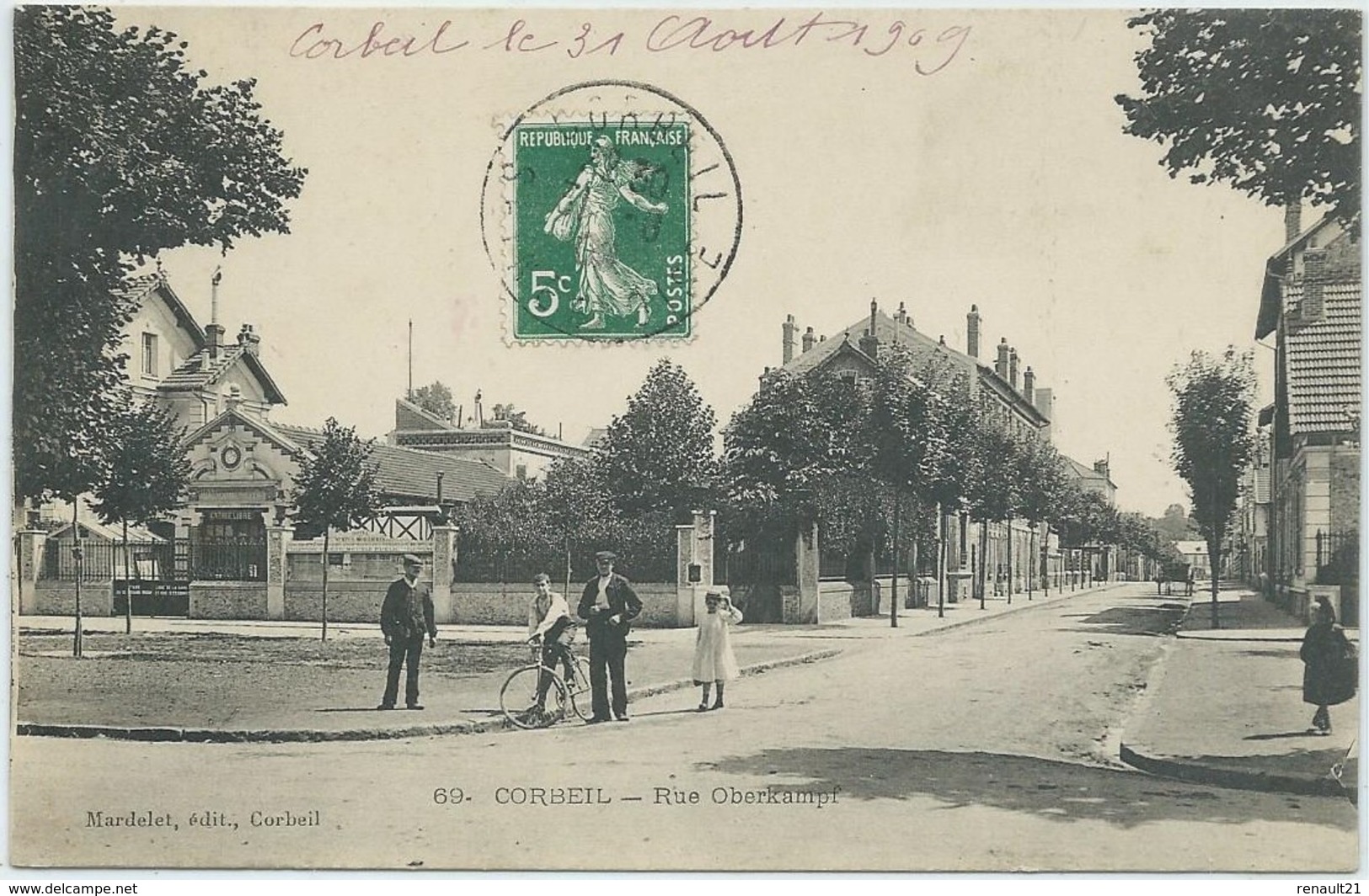 Corbeil Essonnes-Corbeil-Rue Oberkampf-(CPA) - Corbeil Essonnes