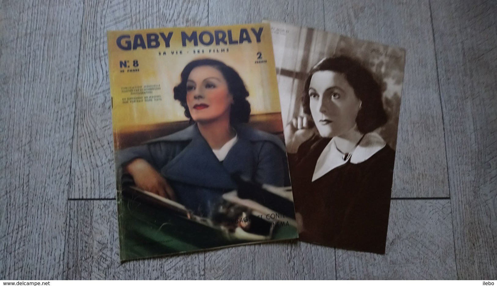 Gaby Morlay Sa Vie Ses Films Visages Et Contes Du Cinéma N° 8 Avec Son Supplément 1937 Cinéma - Cinema/Televisione